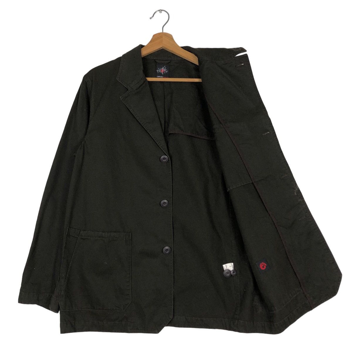 Japanese Brand 🔥Chore Jacket Punk Design Capo Di Pazzo Biker Racer Wear Size US M / EU 48-50 / 2 - 10 Thumbnail