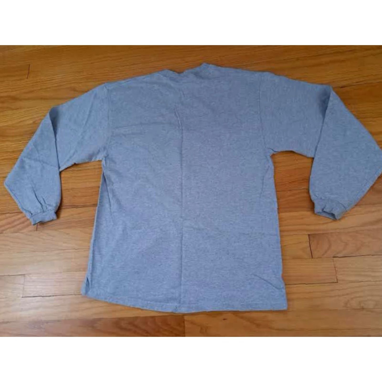 Jerzees VINTAGE Jerzees Michigan State Spartans Long Sleeve T-Shirt L Unisex Adults Gray Basketball Size US L / EU 52-54 / 3 - 5 Thumbnail