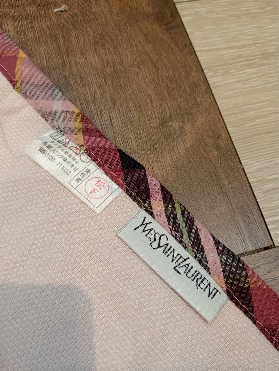 Yves Saint Laurent YVES SAINT LAURENT PEACH BLANKET - SIZE 140CM X 240CM Size ONE SIZE - 8 Thumbnail