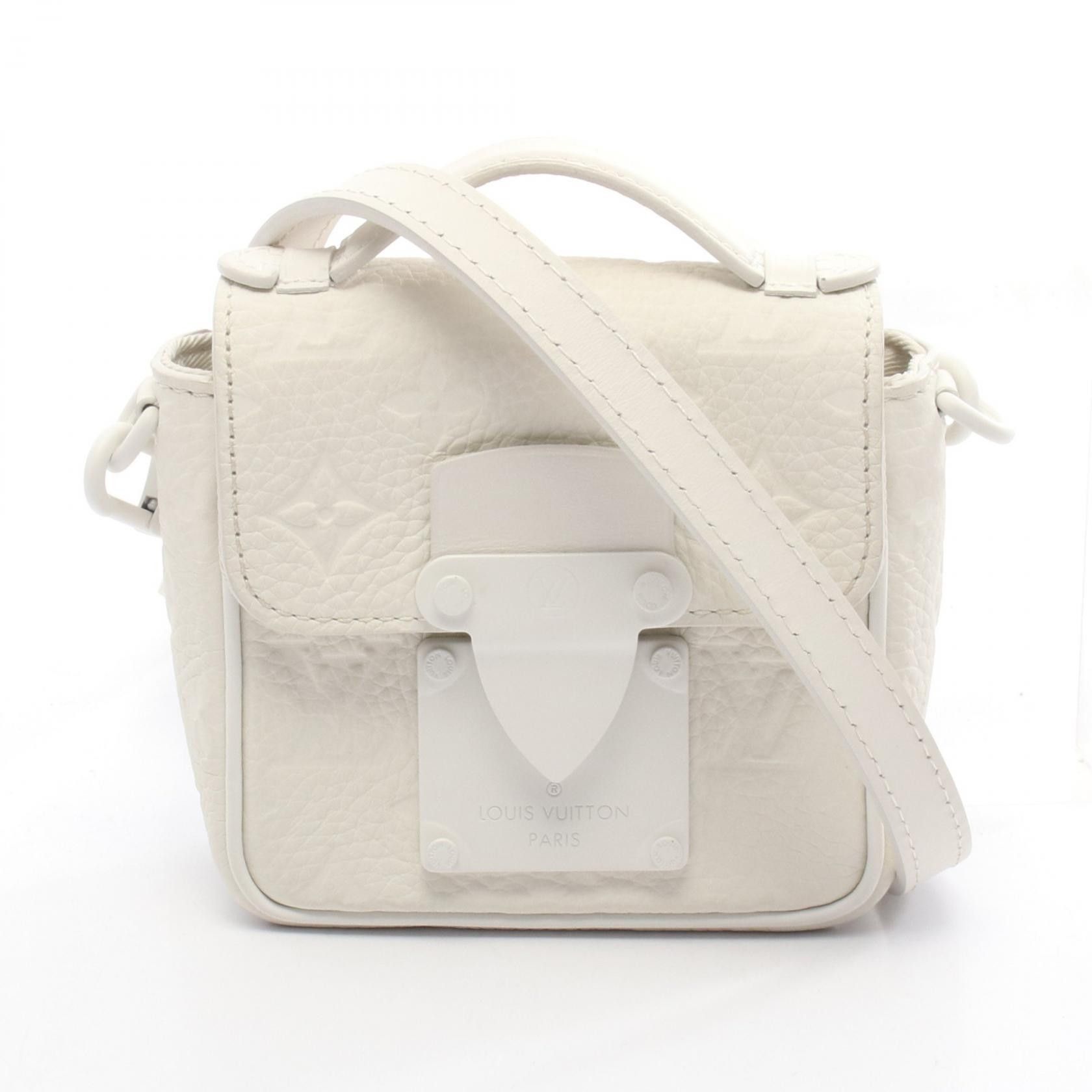 Louis Vuitton Louis Vuitton Louis Vuitton Pico S Lock Taurillon Monogram Handbag Leather Handbag M83163 DUTY FREE for USA Size ONE SIZE - 1 Thumbnail
