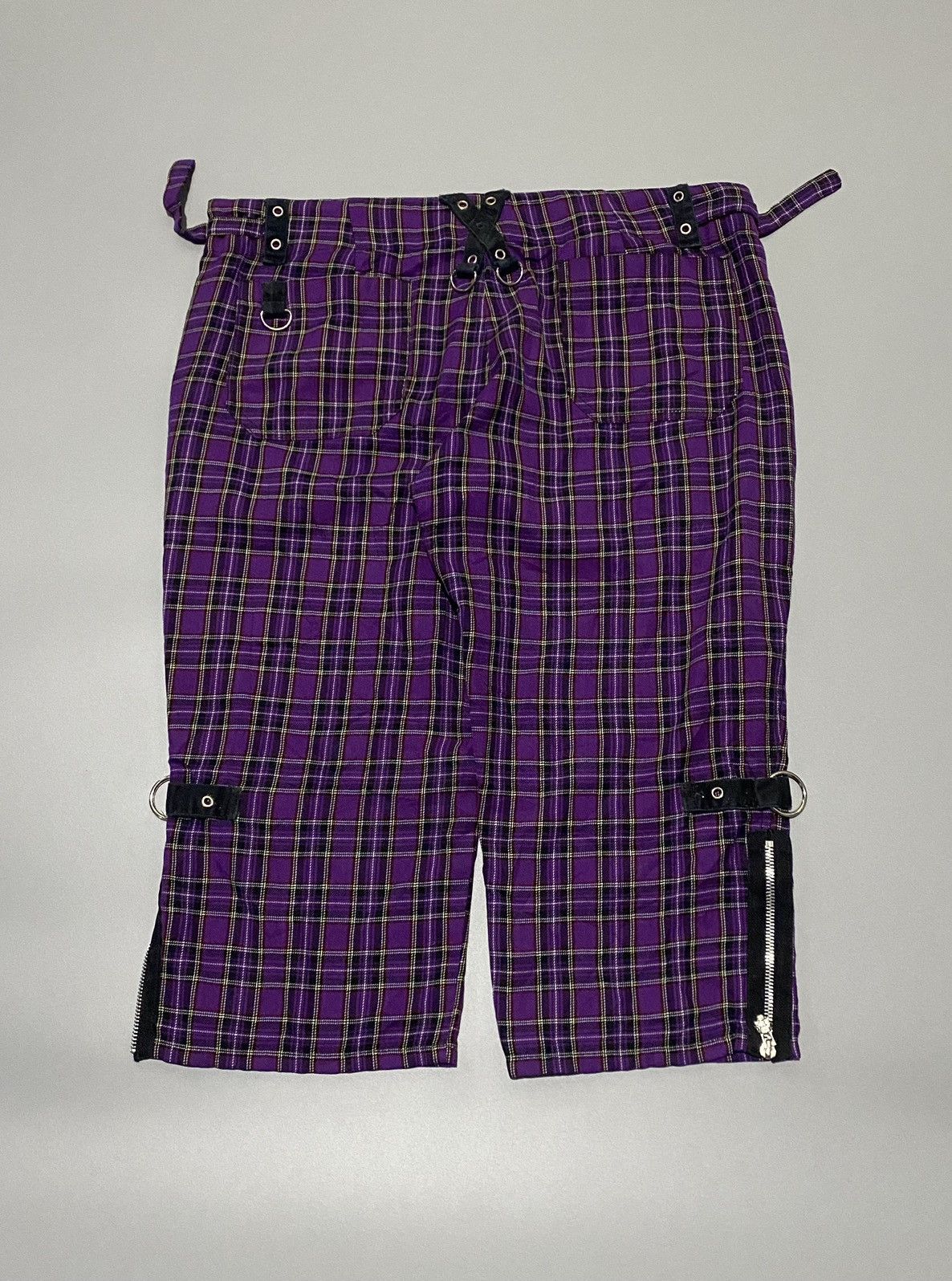 Tripp NYC Tripp Nyc Checkerd Capri Pants Size US 34 / EU 50 - 2 Thumbnail