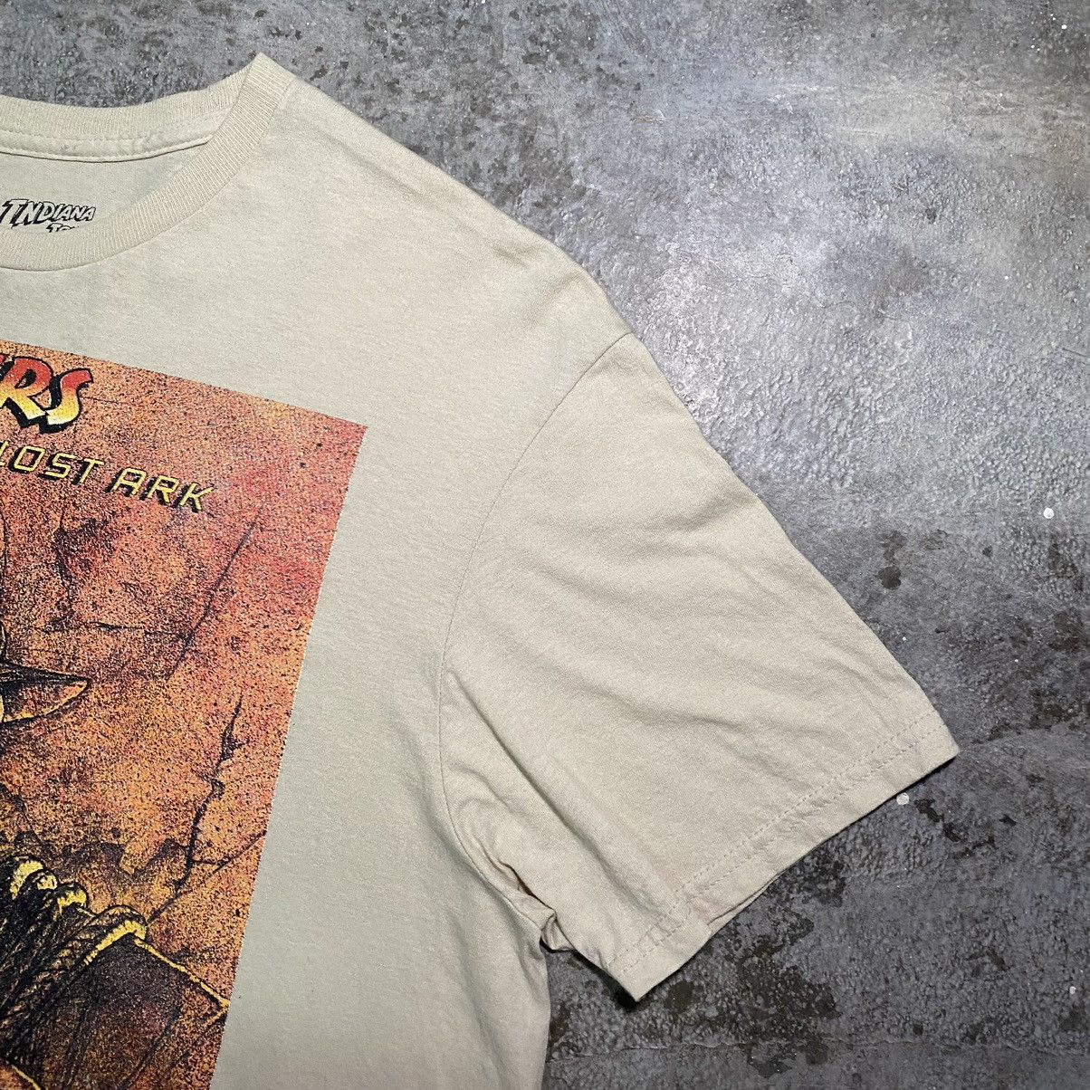 Vintage Indiana Jones Raiders of The Lost Ark Movies T Shirt Size US L / EU 52-54 / 3 - 9 Thumbnail