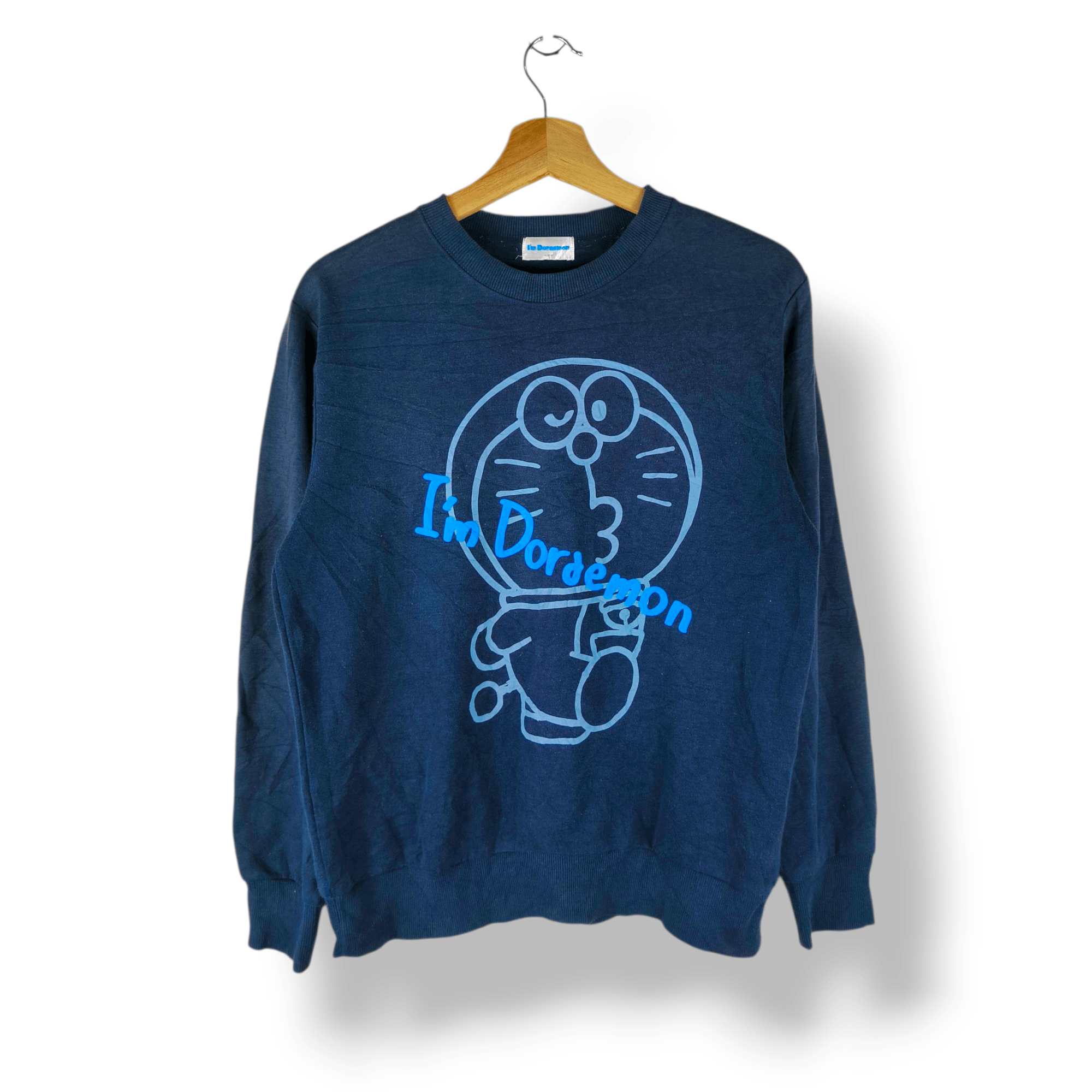 Anime Vintage Doraemon sweatshirt Size US M / EU 48-50 / 2 - 1 Thumbnail
