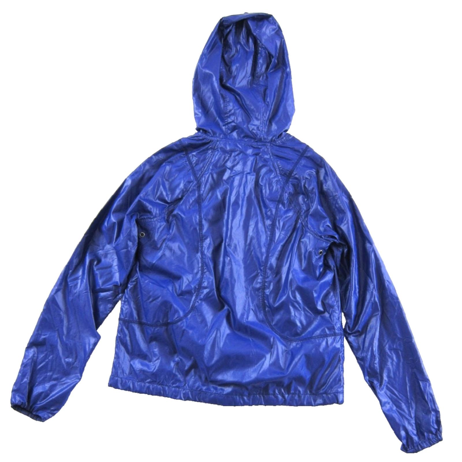 Athleta Athleta Windbreaker Jacket Women XS Purple Hooded Lined 100% Nylon Fleece Lightweight Pockets Size XS / US 0-2 / IT 36-38 - 2 Thumbnail