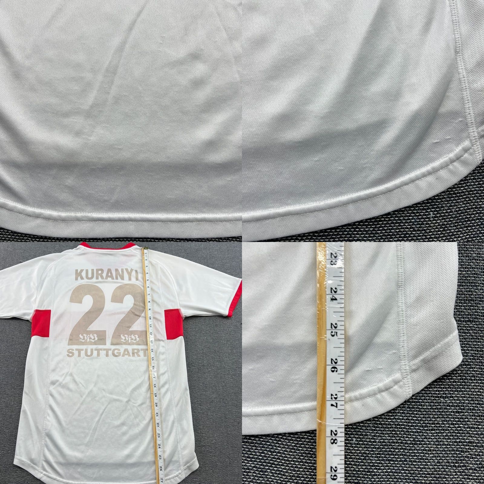 Puma PUMA STUTTGART 2003 2004 Home Football Jersey Shirt Mens Small White Soccer Shirt Mens Small Puma Jersey Size US S / EU 44-46 / 1 - 8 Thumbnail