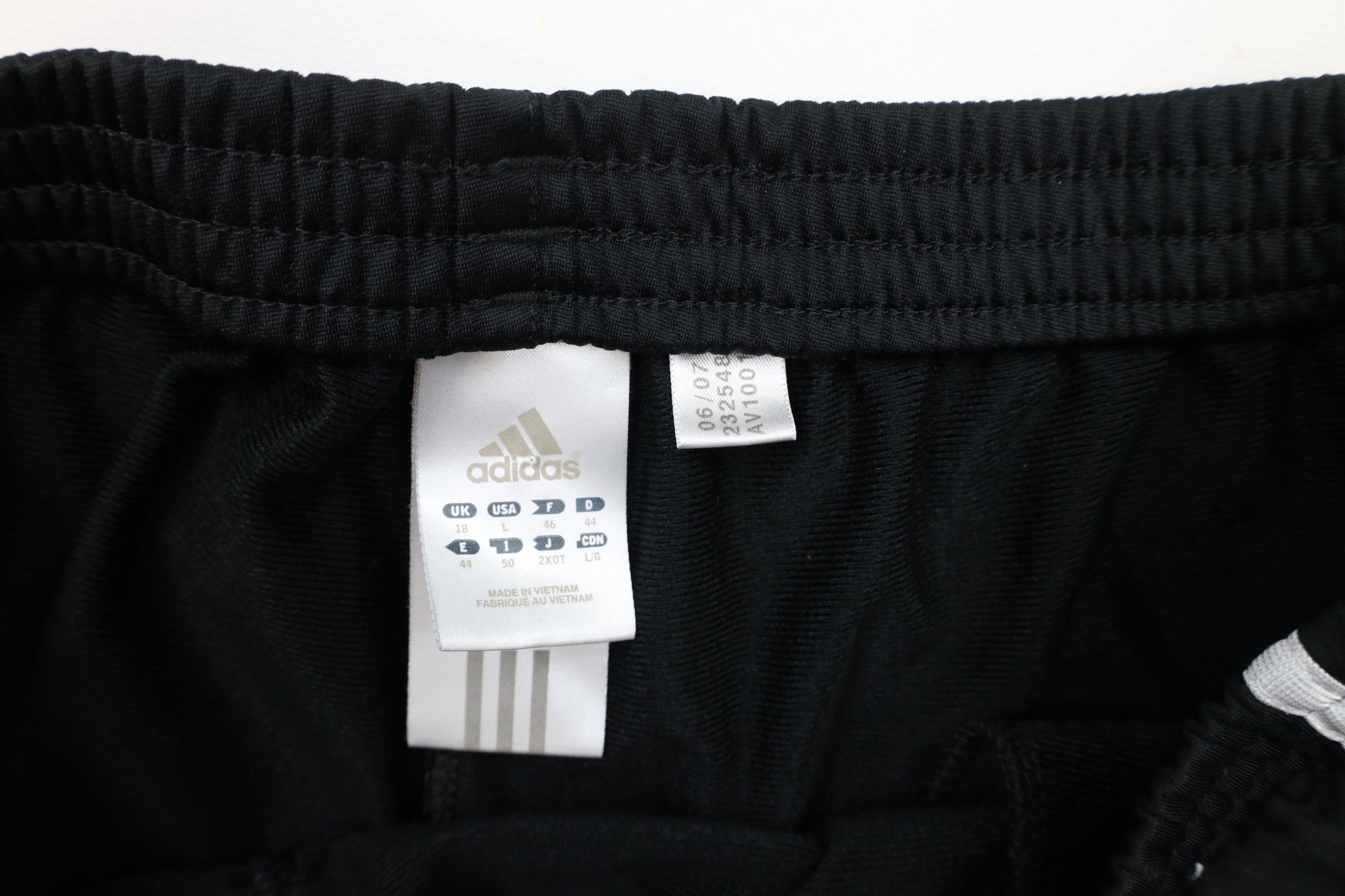 Adidas × Vintage Vintage Y2K Adidas Striped Wide Leg Sweatpants Pants Black Size 32" / US 10 / IT 46 - 7 Thumbnail