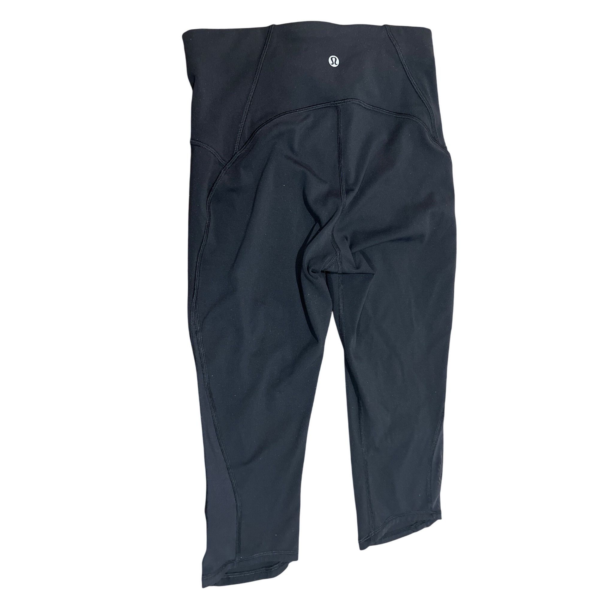 Lululemon 𝓛𝓾𝓵𝓾𝓵𝓮𝓶𝓸𝓷 Train Times Crop (17")Black Size 28" / US 6 / IT 42 - 5 Thumbnail