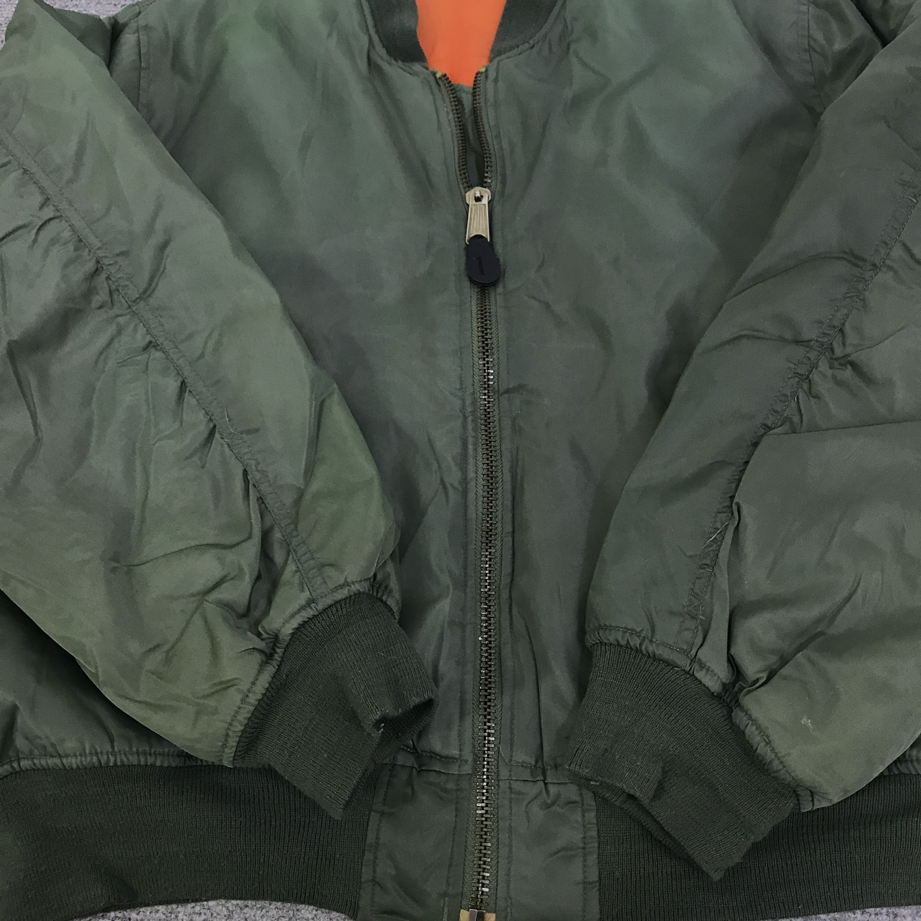 Japanese Brand Japanese Ma-1 Bomber Jacket K120B12 Size US L / EU 52-54 / 3 - 8 Thumbnail