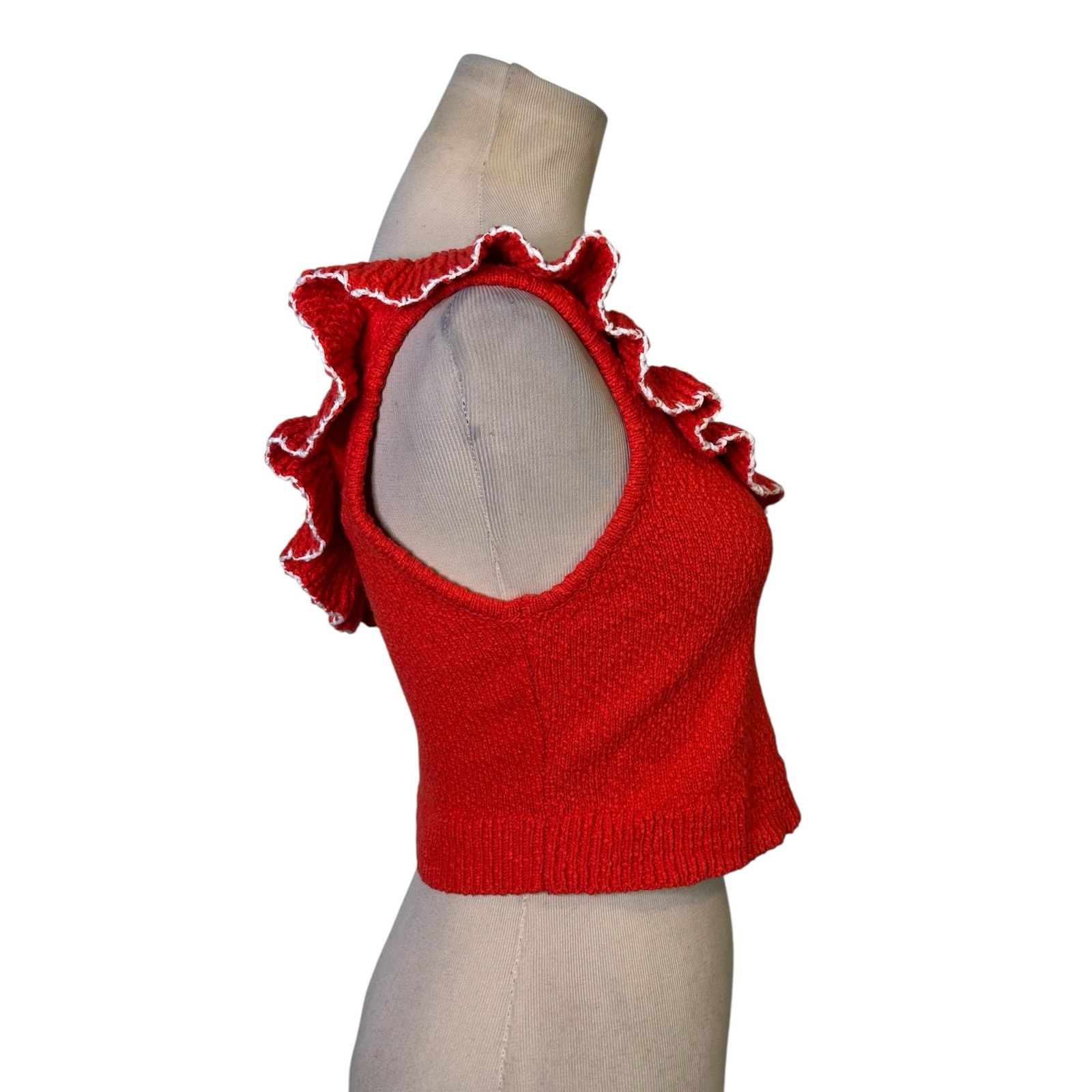 Urban Outfitters Urban Outfitters Orange One Shoulder Crop top Size Small Size S / US 4 / IT 40 - 6 Thumbnail