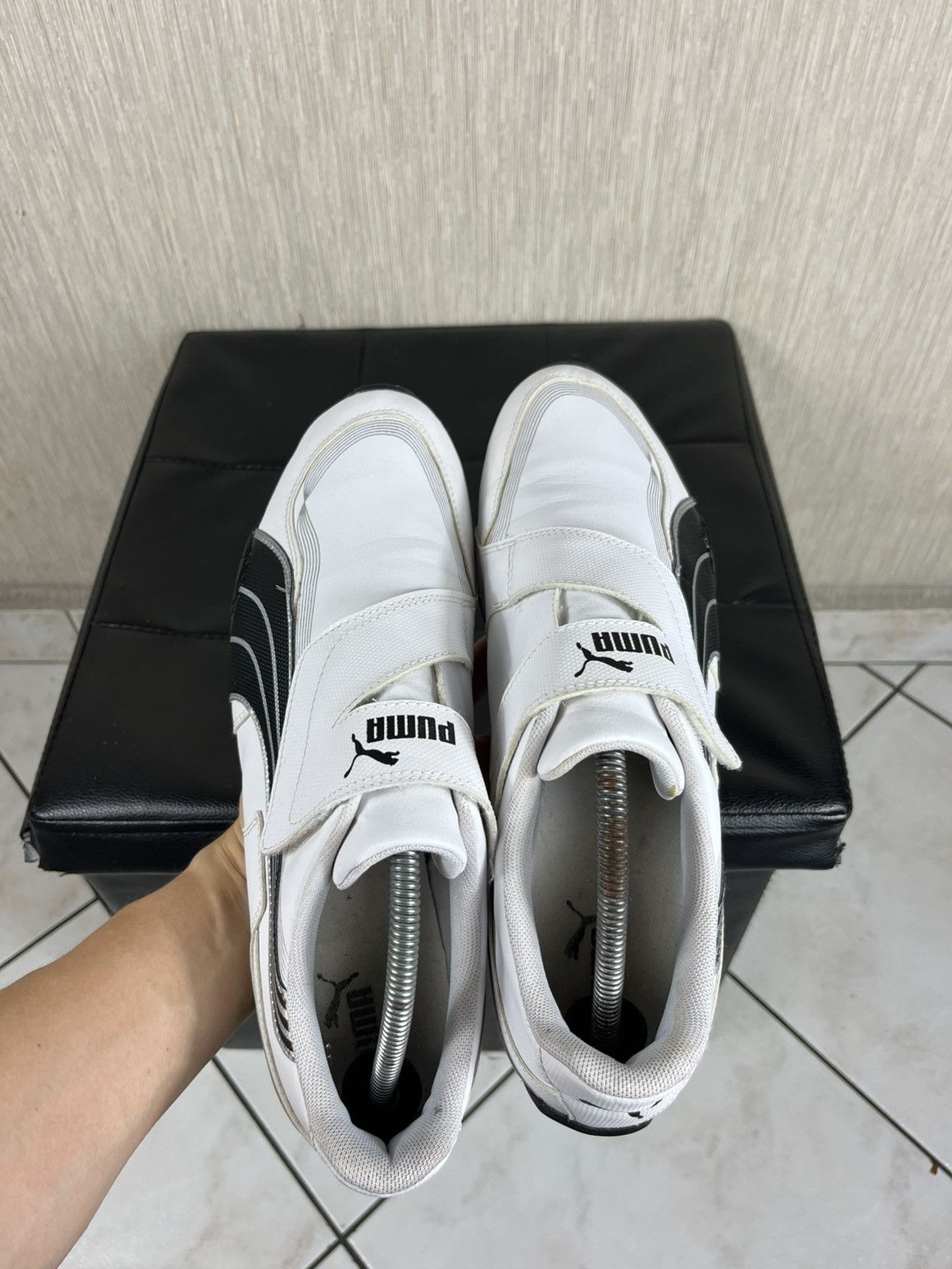 Puma Vintage Puma speed cat velcro y2k sneakers shoes retro logo Size US 11 / EU 44 - 21 Thumbnail