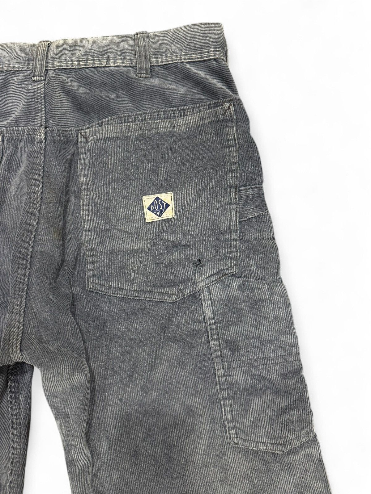 Post Overalls Vintage Post O’Alls Corduroy Work Pant Navy Blue USA Size US 31 - 6 Thumbnail