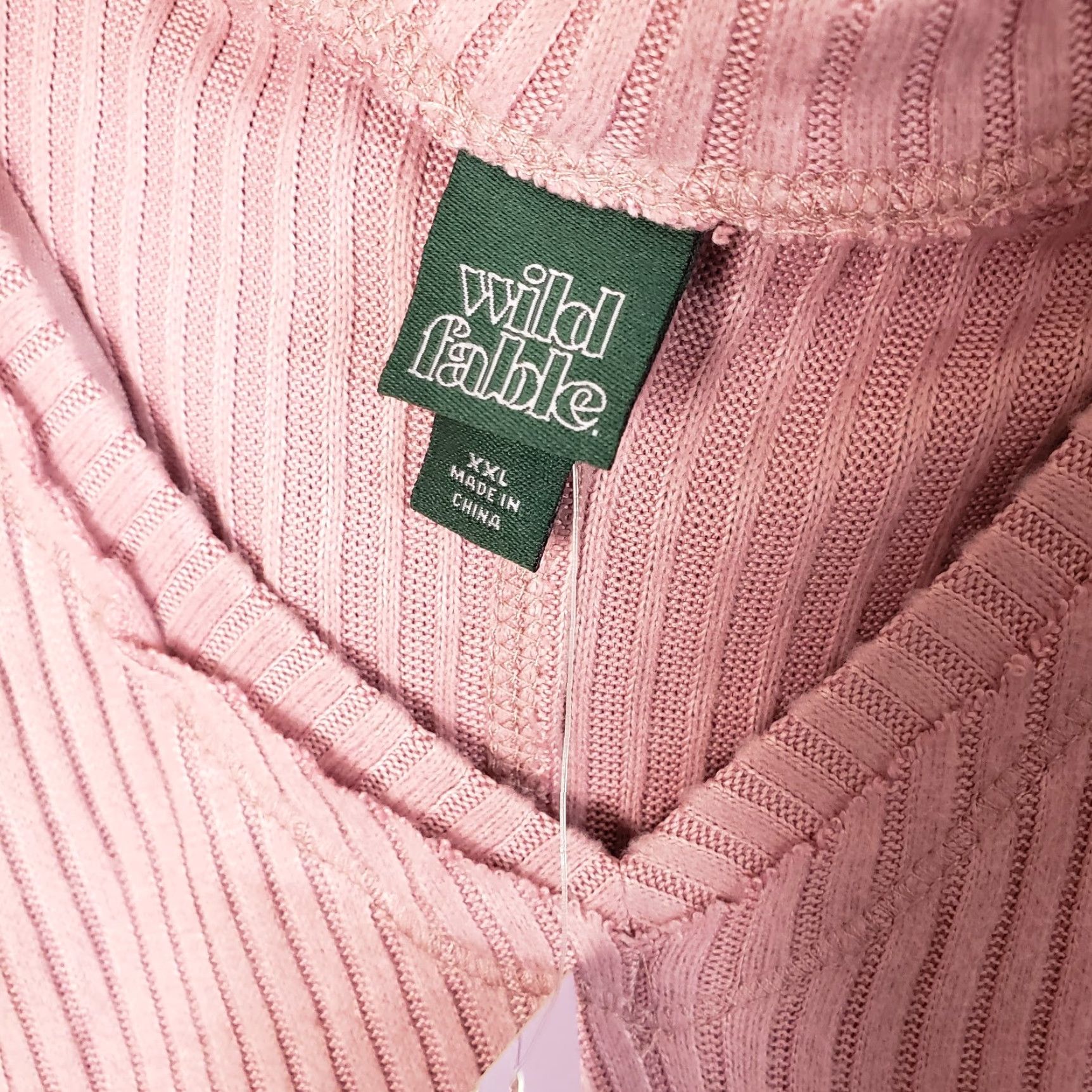 Vintage VINTAGE Wild Fable Ribbed Top Pink Long Sleeve V-Neck Oversized Womens 2XL Size XXL / US 16-18 / IT 52-54 - 5 Thumbnail