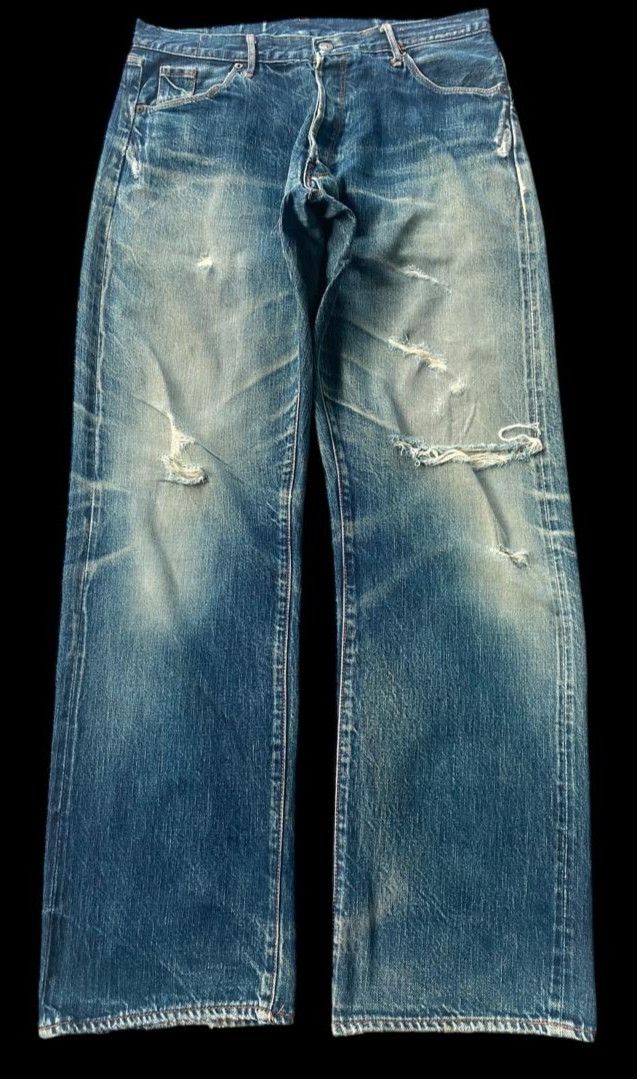 KATO 💥BEST OFFER💥VINTAGE KATO TOOL PROJECT SELVEDGE DENIM Size US 33 - 1 Thumbnail
