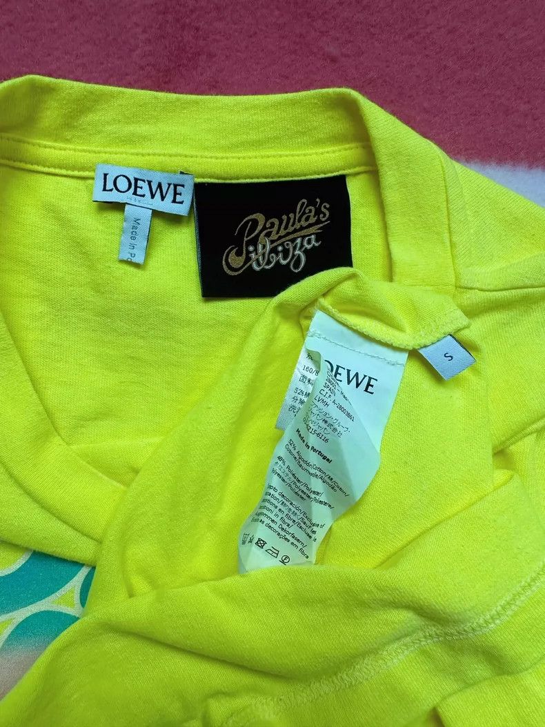 Loewe LOEWE Ribbon T-shirt, fluorescent color, long ribbon desig Size S / US 4 / IT 40 - 3 Thumbnail