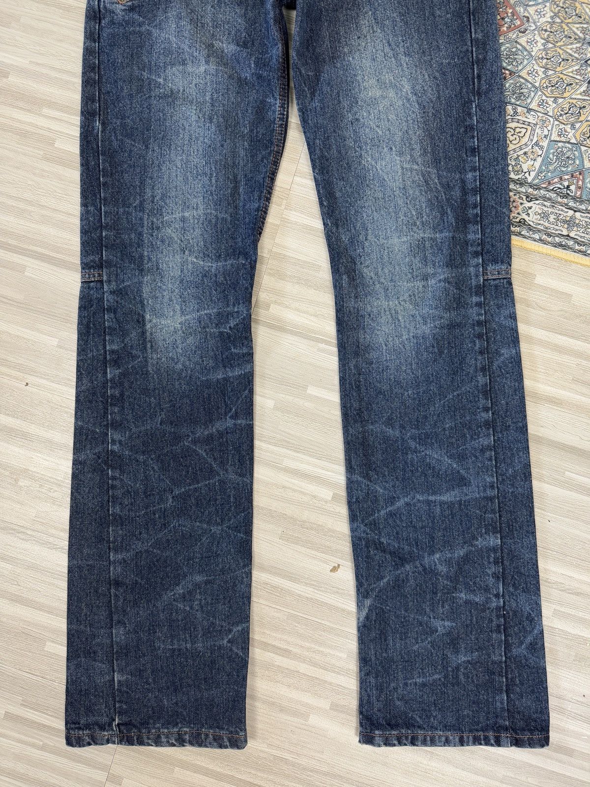 If Six Was Nine × Japanese Brand × Vintage Vintage 90s Double Focus Zipper Style Blue Jean Size US 32 / EU 48 - 3 Thumbnail