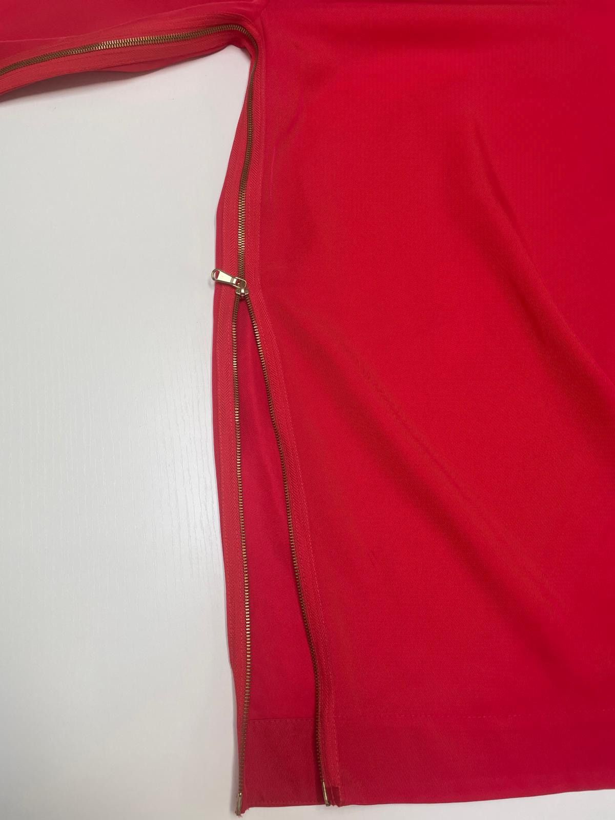 Marc by Marc Jacobs Red mini dress with zipper trim Size S / US 4 / IT 40 - 3 Thumbnail