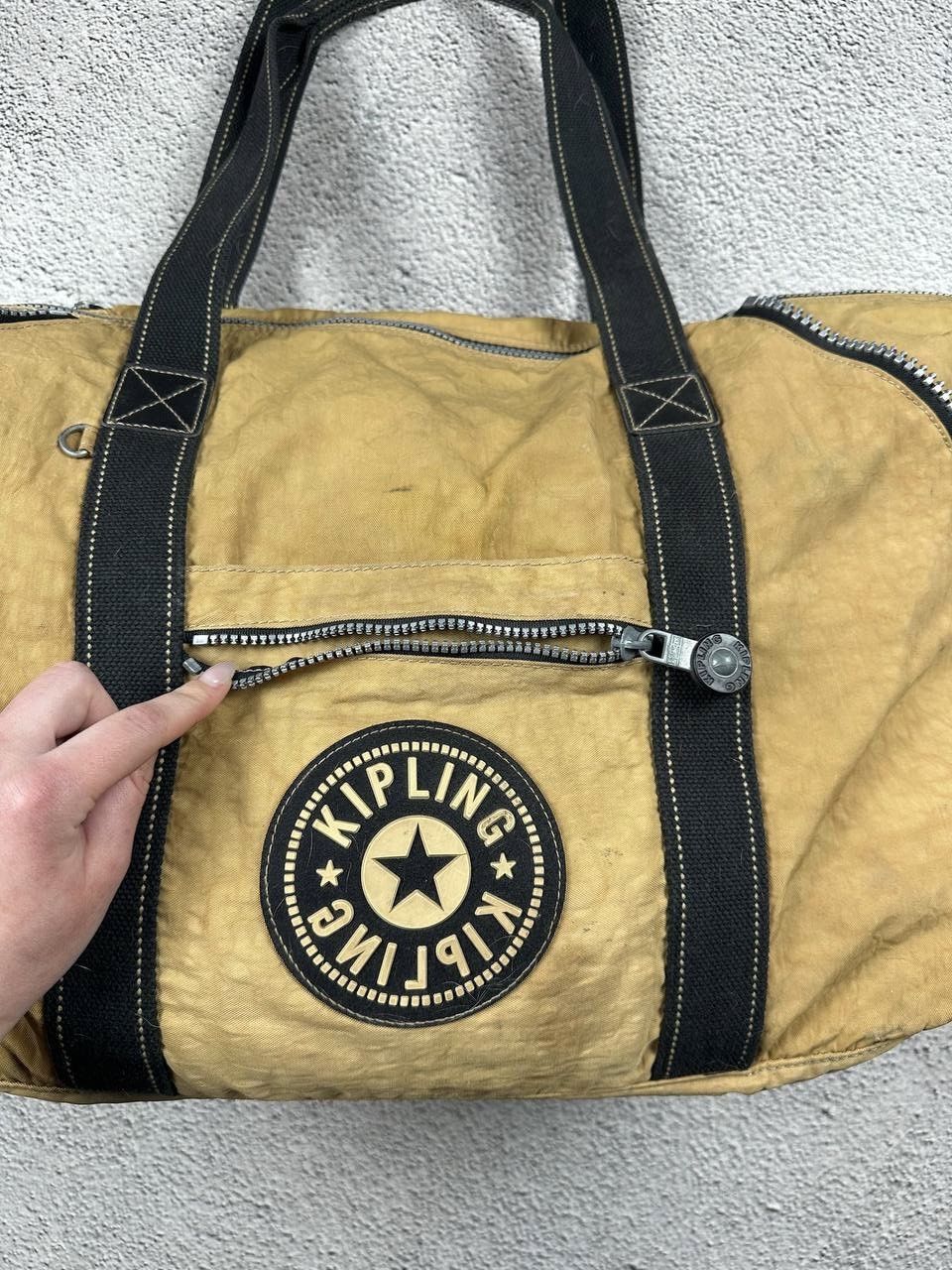 Japanese Brand VTG Diesel Style Bag Nylon Y2K Shoulder Bag Backpack Faded Size ONE SIZE - 5 Thumbnail