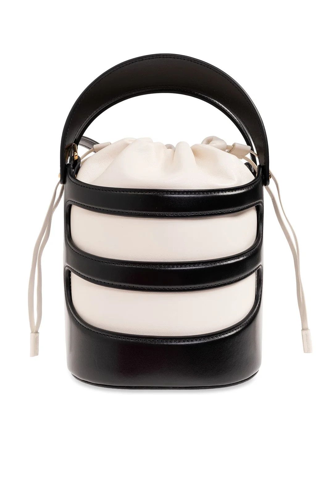 o1w1db10925 Size: OS/The Rise Mini Bucket in Black/White