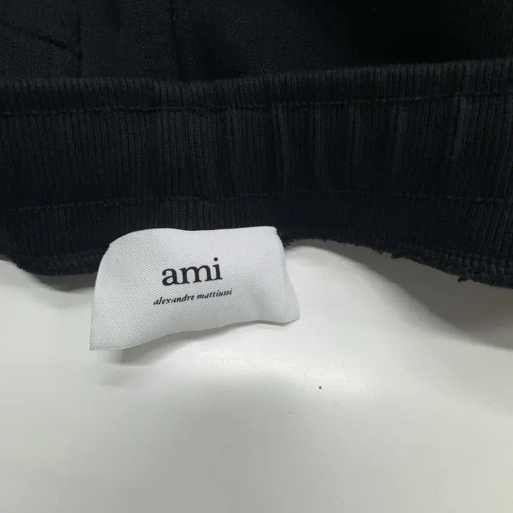 AMI AMIPARIS Black Comfortable Casual Pants -2508 Size US 30 / EU 46 - 2 Thumbnail