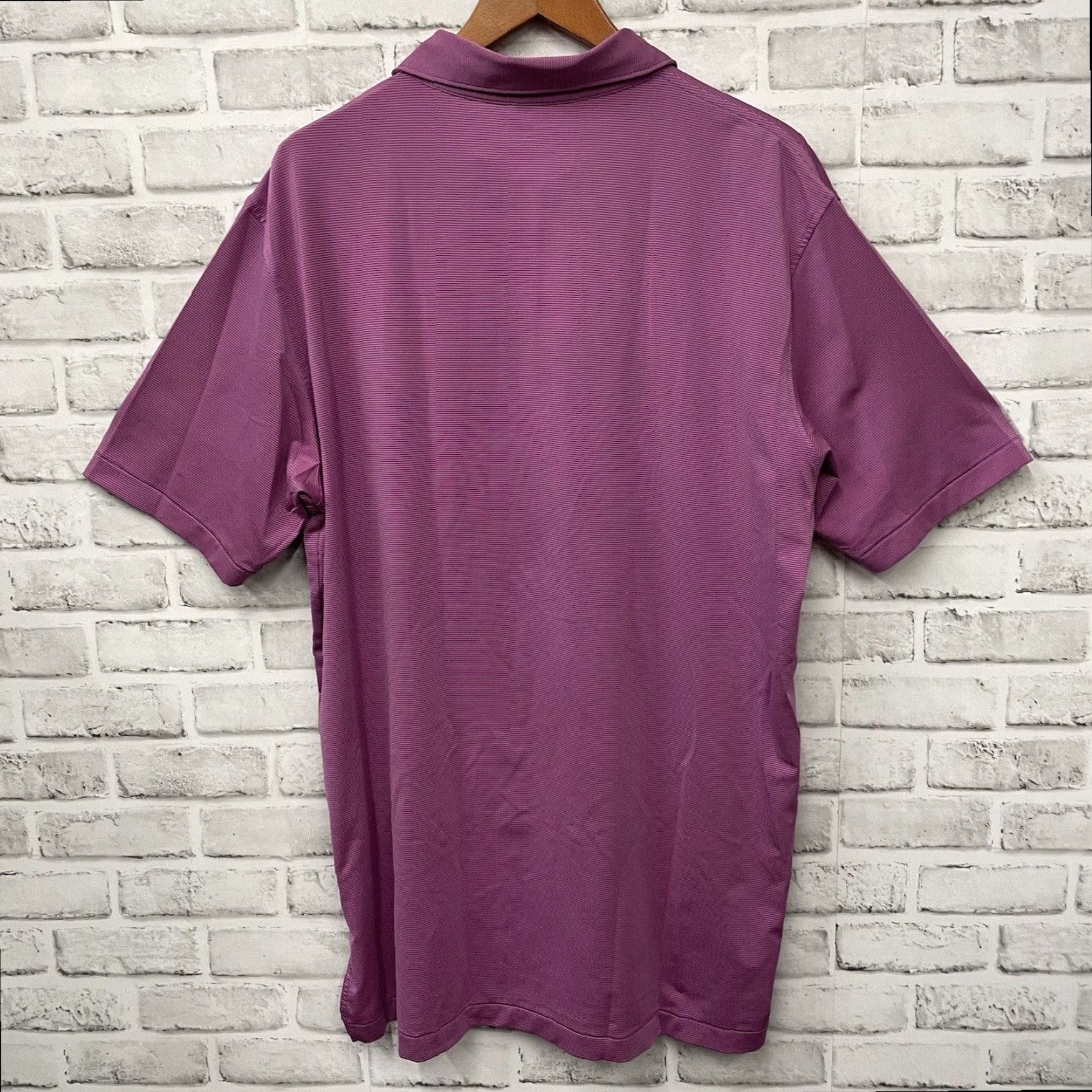 Peter Millar Peter Millar Mens Striped Polo Shirt Pink Summer Comfort Rock Theme Large Size US L / EU 52-54 / 3 - 5 Thumbnail