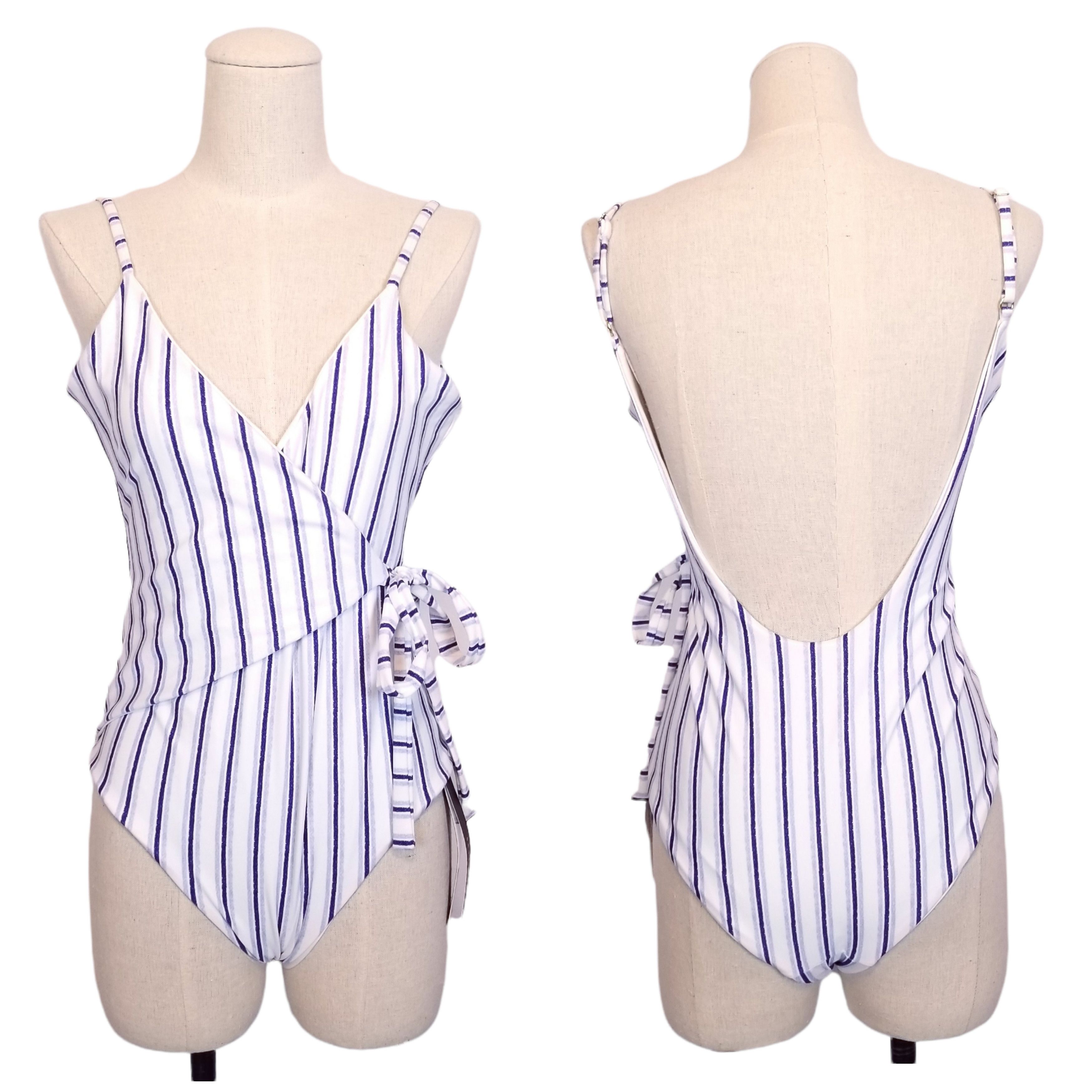 Other NWT SKYE & Staghorn Tie Front One Piece Swimsuit Sz 8 Size ONE SIZE - 1 Thumbnail