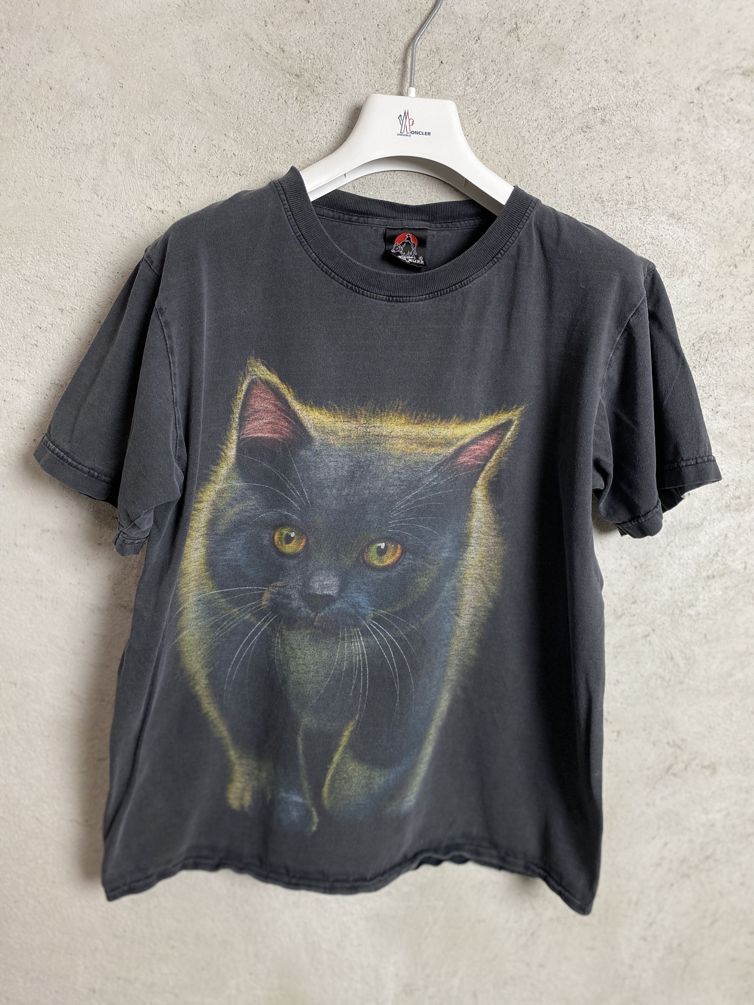Vintage Vintage cat kittie printed t-shirt tee Size M / US 6-8 / IT 42-44 - 1 Thumbnail