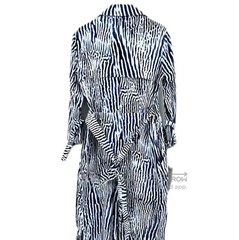 Max Mara MaxMara Blue Cotton Women's Dress . Size M / US 6-8 / IT 42-44 - 2 Thumbnail