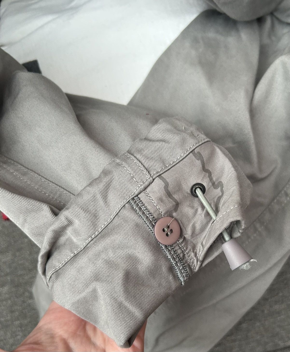 Maharishi MHI Maharishi Gray Heavy Cotton Snopants Size M Tapered Fit Size US 32 / EU 48 - 10 Thumbnail