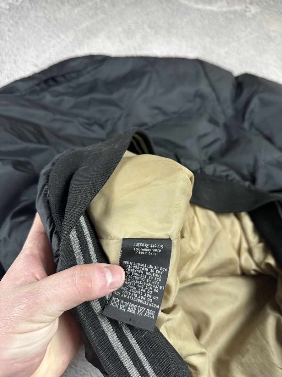 Schott × Vintage Rare Vintage Schott Down Puffer Jacket Y2K Old Money Size US XL / EU 56 / 4 - 14 Thumbnail