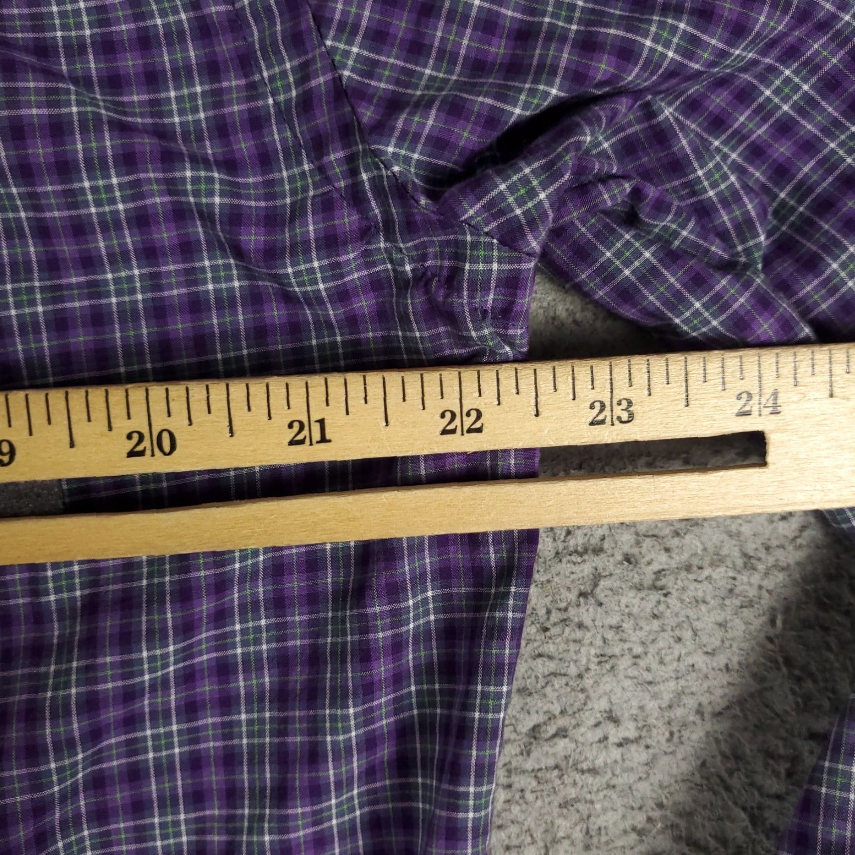 Vineyard Vines VINEYARD VINES Button-Up Shirt Mens Medium Purple Plaid Long Sleeve Casual Modern Preppy Size US M / EU 48-50 / 2 - 6 Thumbnail
