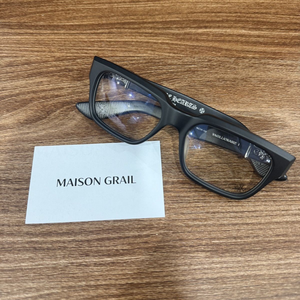 Chrome Hearts CHROME HEARTS VAGILLIONAIRE I EYEGLASSES Size ONE SIZE - 8 Thumbnail