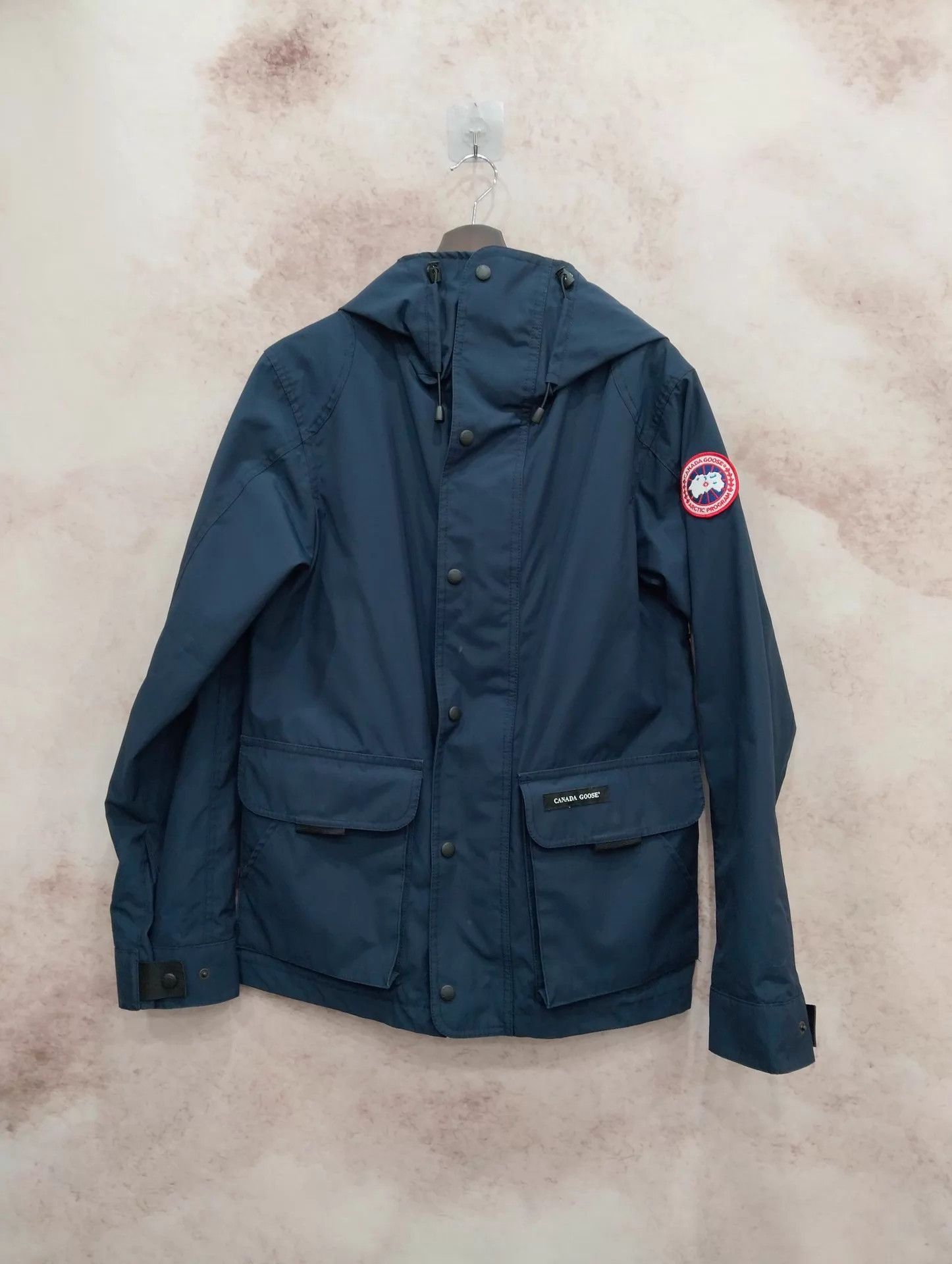 Canada Goose Canada Goose Navy Blue Trench Coat Size S Size US S / EU 44-46 / 1 - 1 Thumbnail