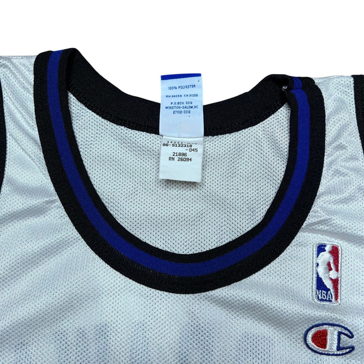 Champion 90s NBA Orlando Magic Penny Hardaway Champion White Jersey Size US L / EU 52-54 / 3 - 4 Thumbnail