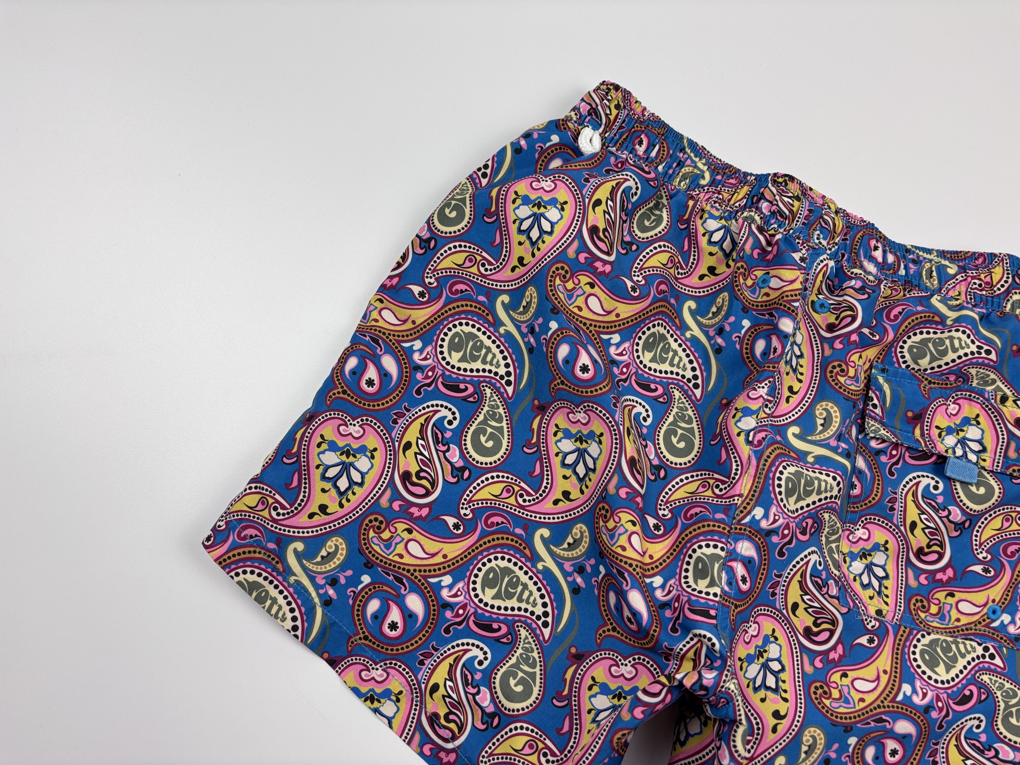 Pretty Green Mens Pretty Green Paisley Swim Shorts Multicolor Size S Size US 30 / EU 46 - 6 Thumbnail