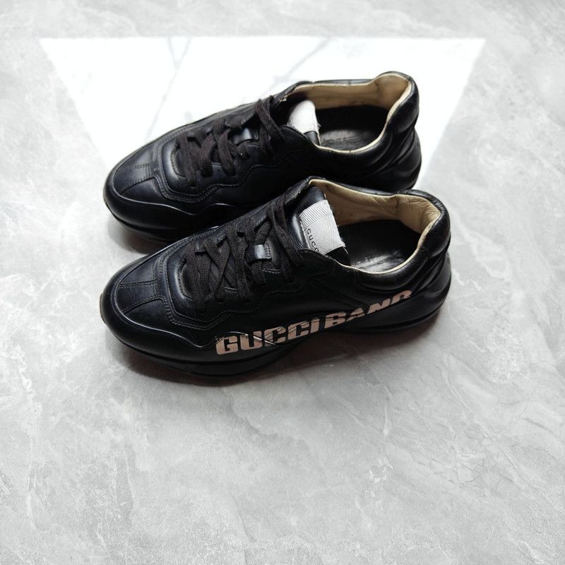 Gucci Rhyton Band Printed Low Top Sneakers 0079