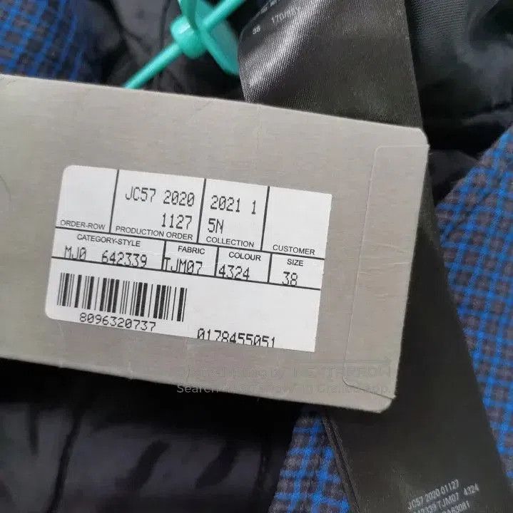 Balenciaga Balenciaga Blue Check Long Sleeve Shirt for Men. Size US L / EU 52-54 / 3 - 4 Thumbnail