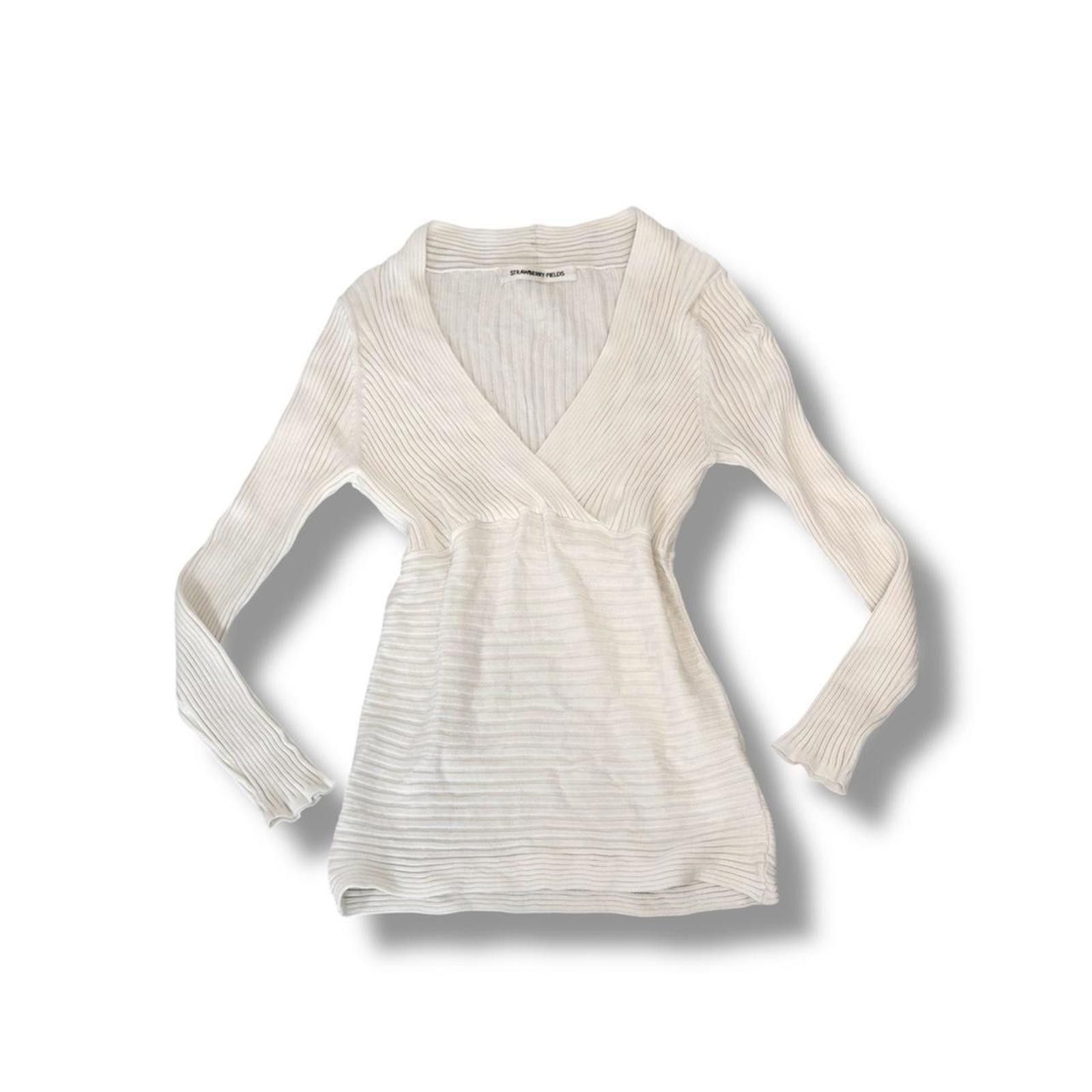 Other Coquette whimsy core vintage white blouse top Size XS / US 0-2 / IT 36-38 - 2 Thumbnail
