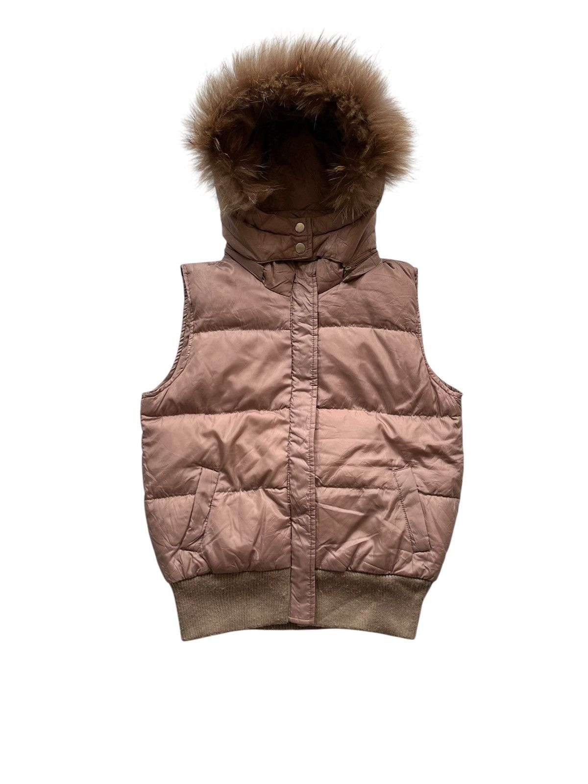 Japanese Brand Caroll Style Fur Vest Size US M / EU 48-50 / 2 - 1 Thumbnail