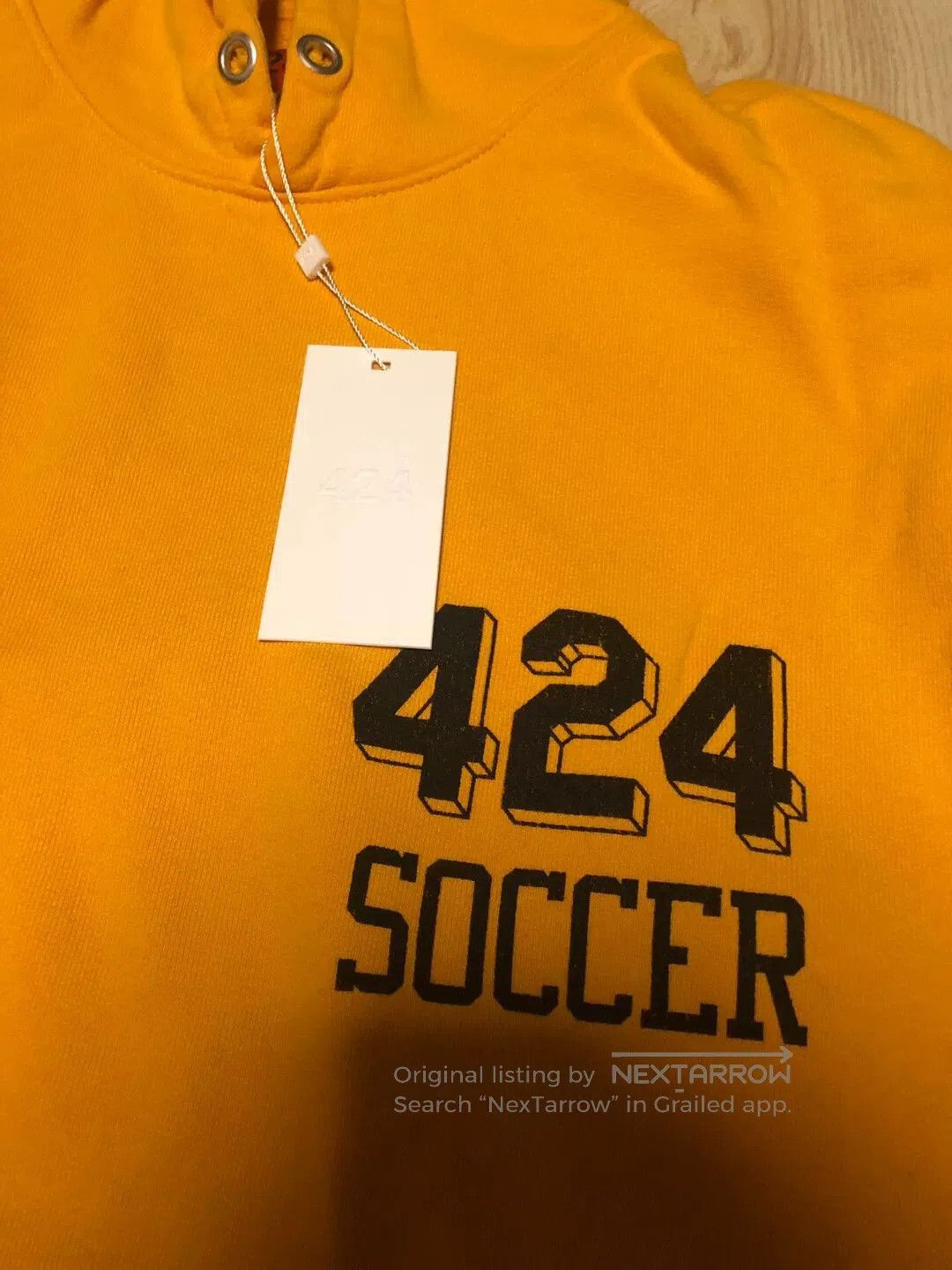 424 424 Hoodie Sweatshirt. Size US L / EU 52-54 / 3 - 2 Thumbnail