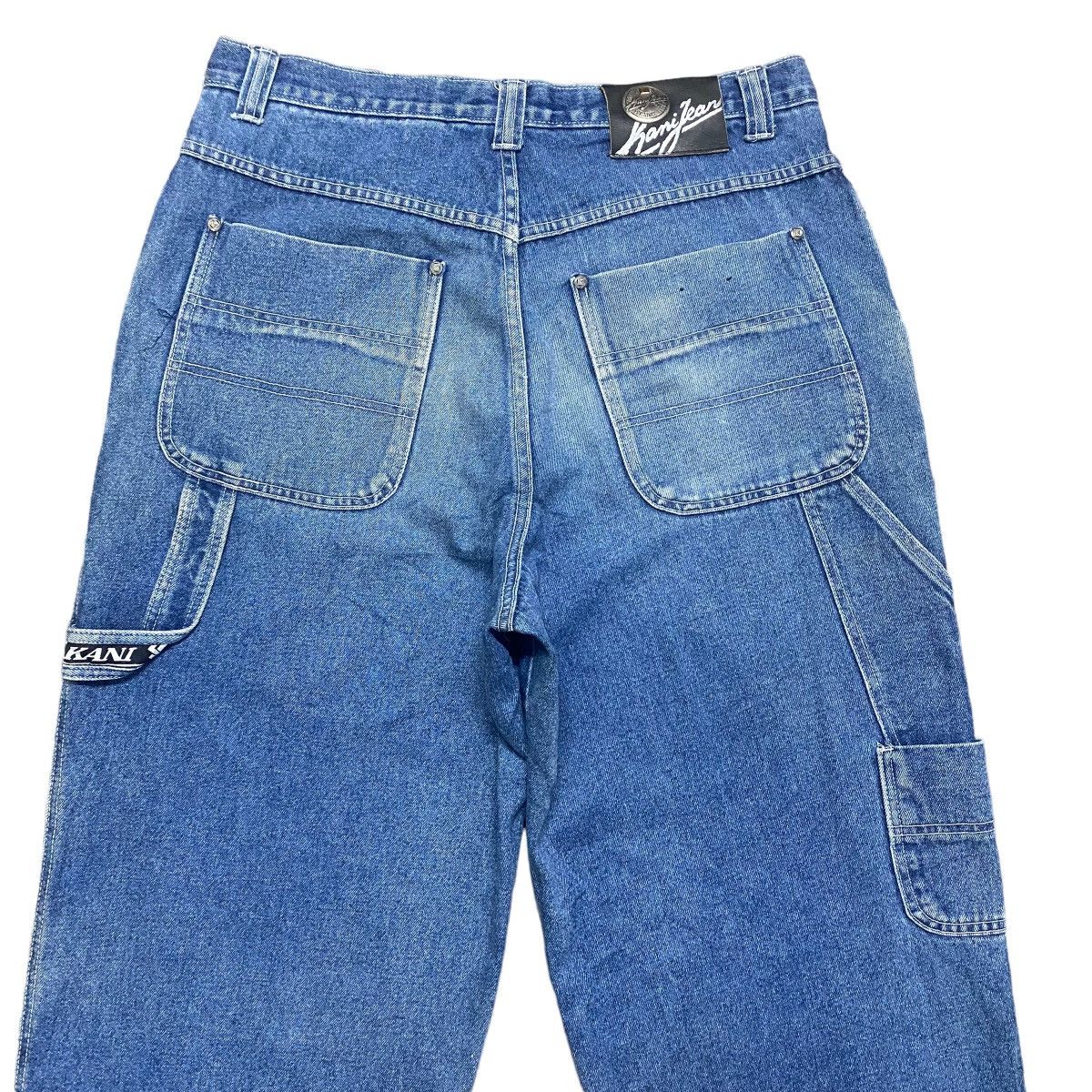 Karl Kani Vintage Kani Denim Carpenter Baggy Pants Size US 33 - 9 Thumbnail