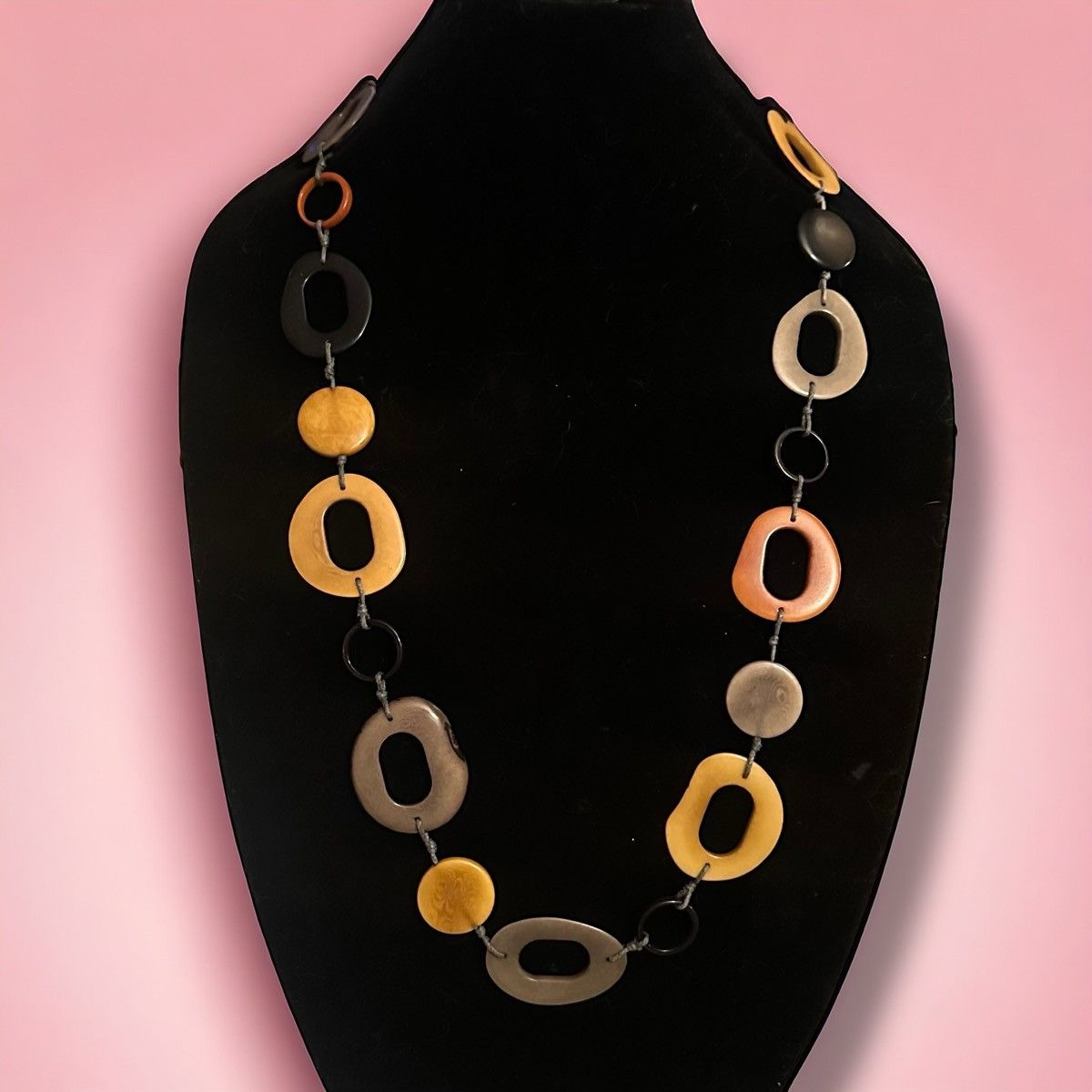 Other Ecuador Papaya Tagua Nut necklace Size ONE SIZE - 1 Thumbnail