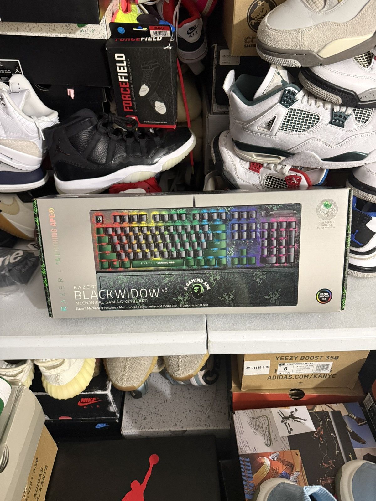 Bape Bape X Razer blackwidow v3 keyboard Size ONE SIZE - 3 Thumbnail