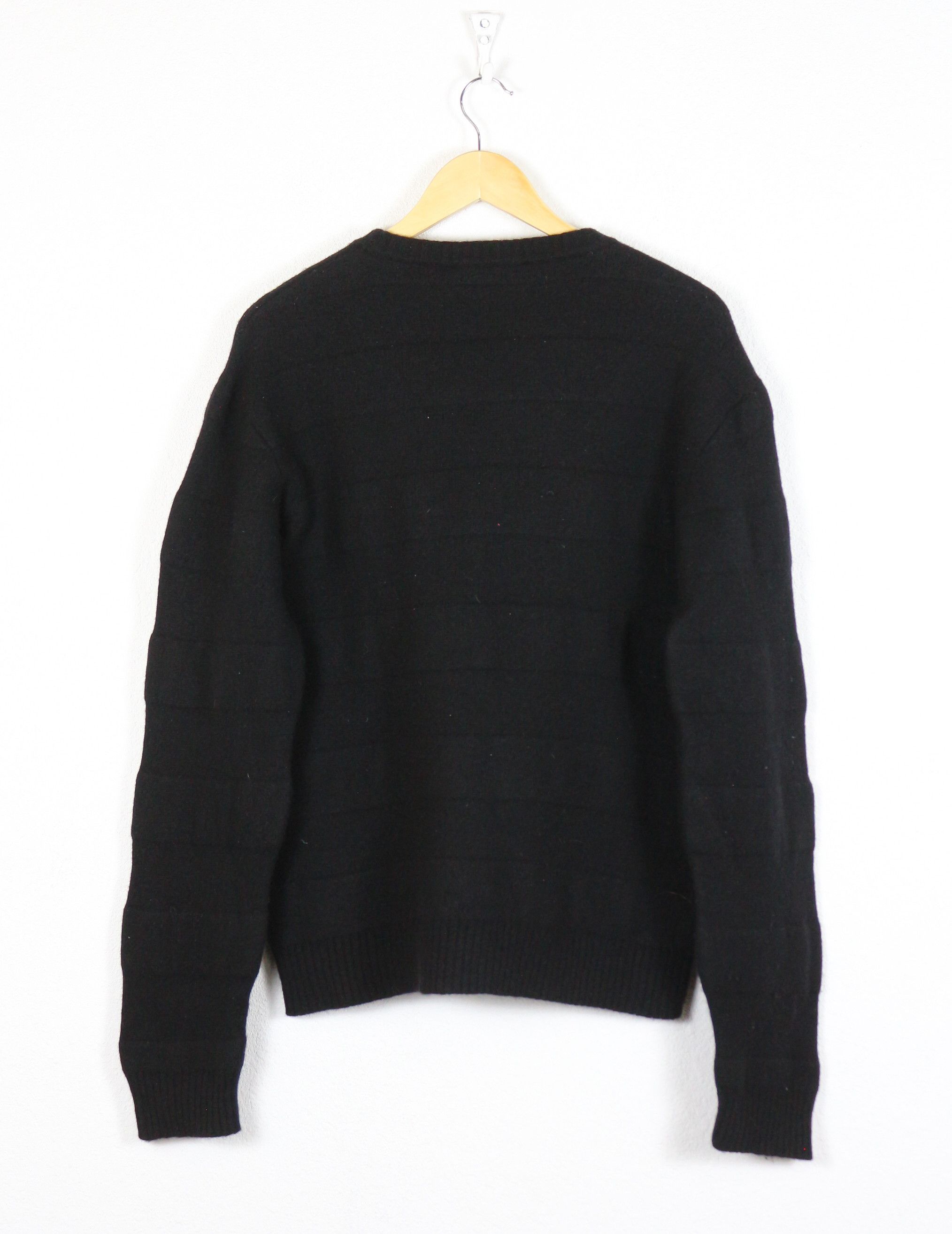 AMI AMI Paris Wide Knit Stripe Wool Sweater Size US L / EU 52-54 / 3 - 6 Thumbnail