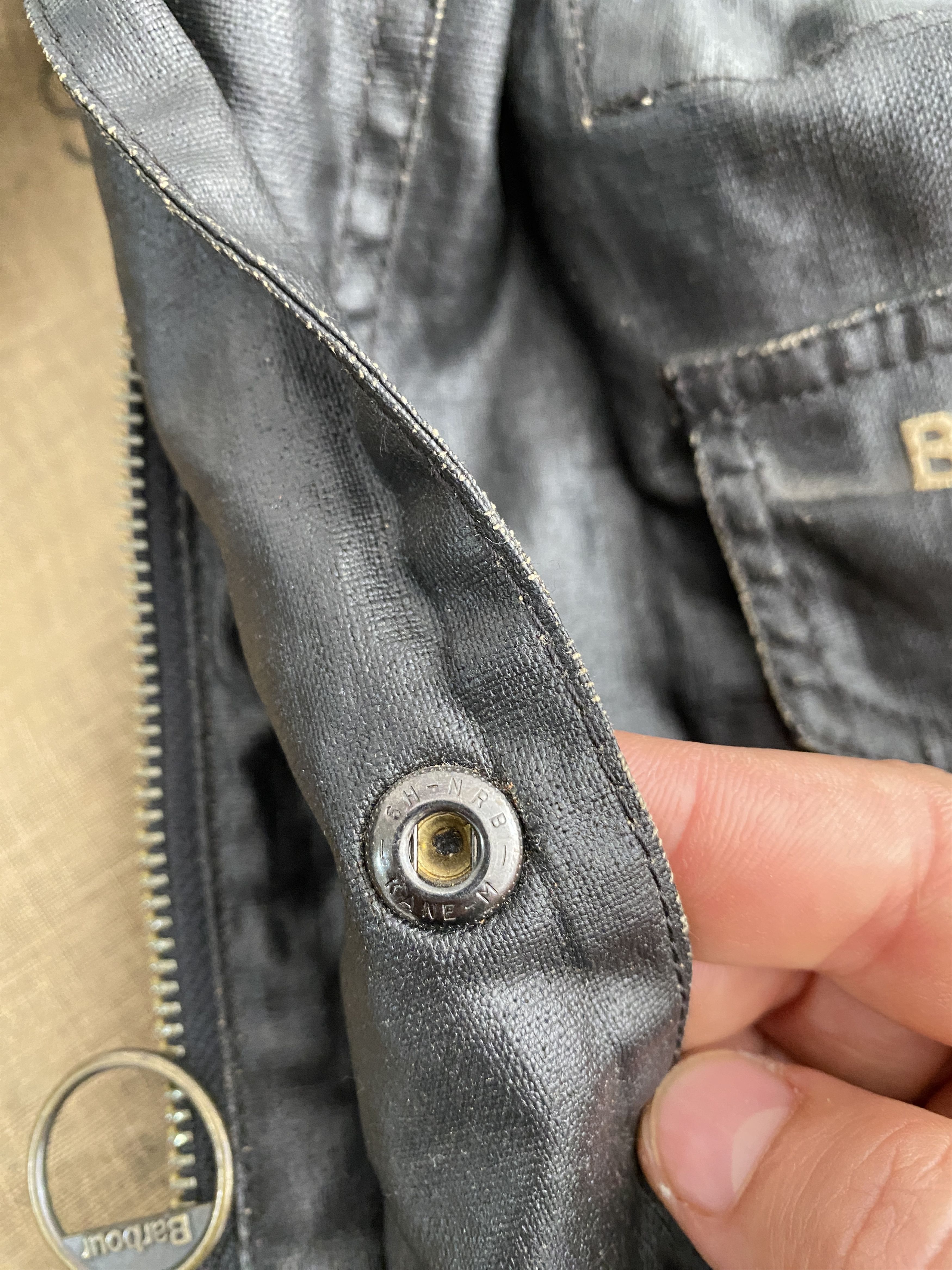 Barbour Linen Barbour South Shield Beacon Bomber Weatherproof Size M Size US M / EU 48-50 / 2 - 21 Thumbnail