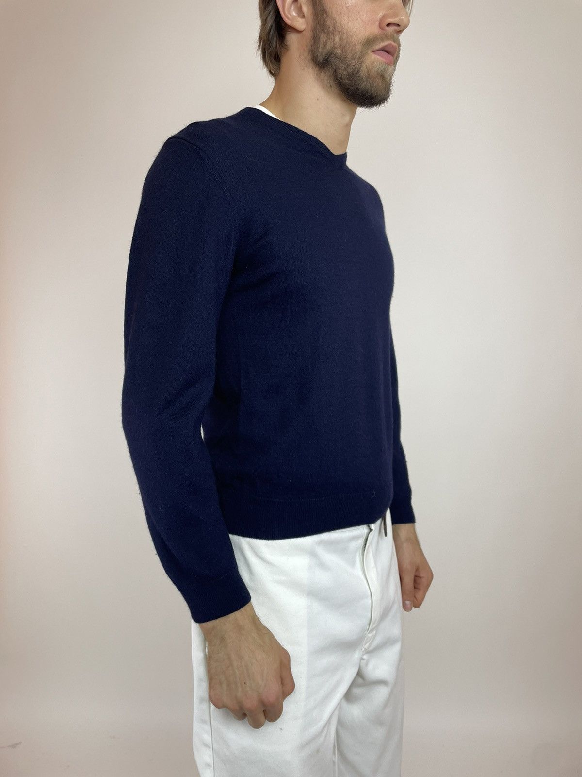 Lindbergh LINDBERGH Wool sweater V-Neck Mens size M Size US S / EU 44-46 / 1 - 3 Thumbnail