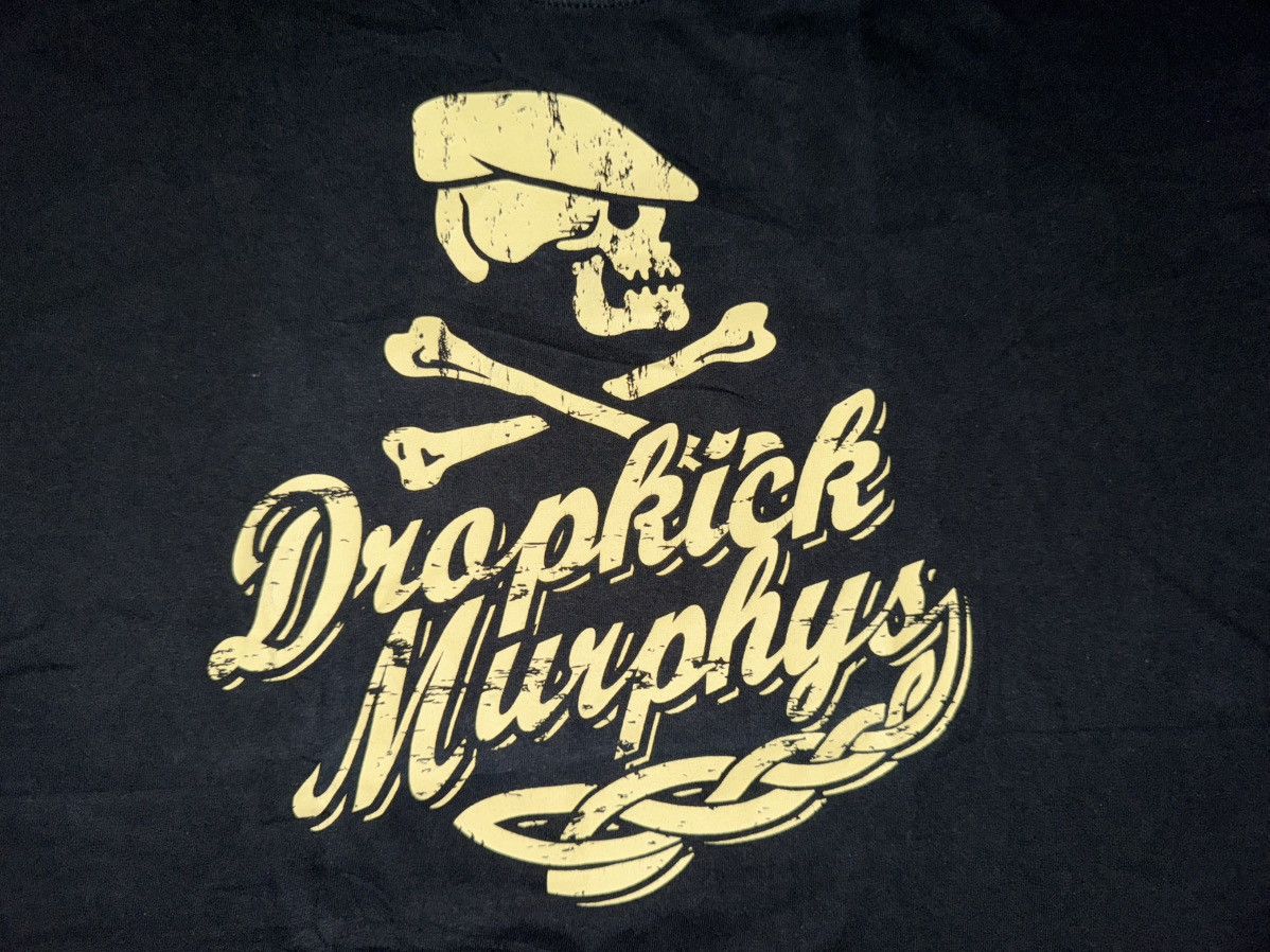 Other Vintage Dropkick Murphys Scally Skull Ship t shirt 2 sided Size US XL / EU 56 / 4 - 3 Thumbnail