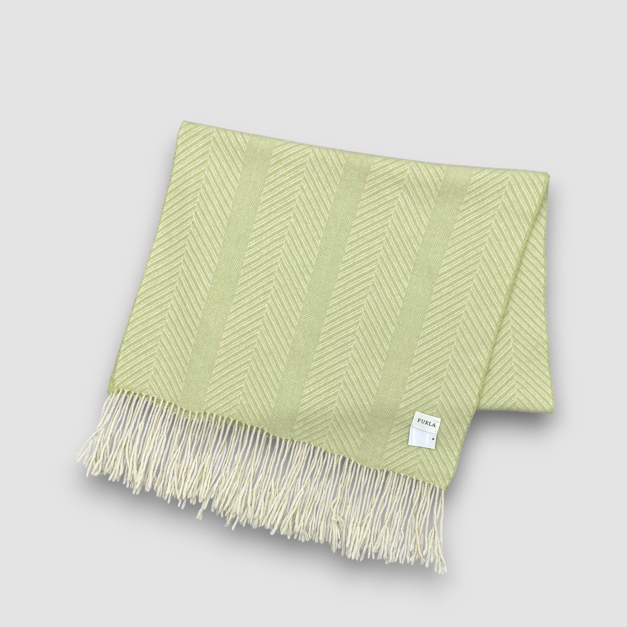 Furla Vintage Furla Scarf Muffler Wool Shawl Wraps Scarves Size ONE SIZE - 4 Thumbnail