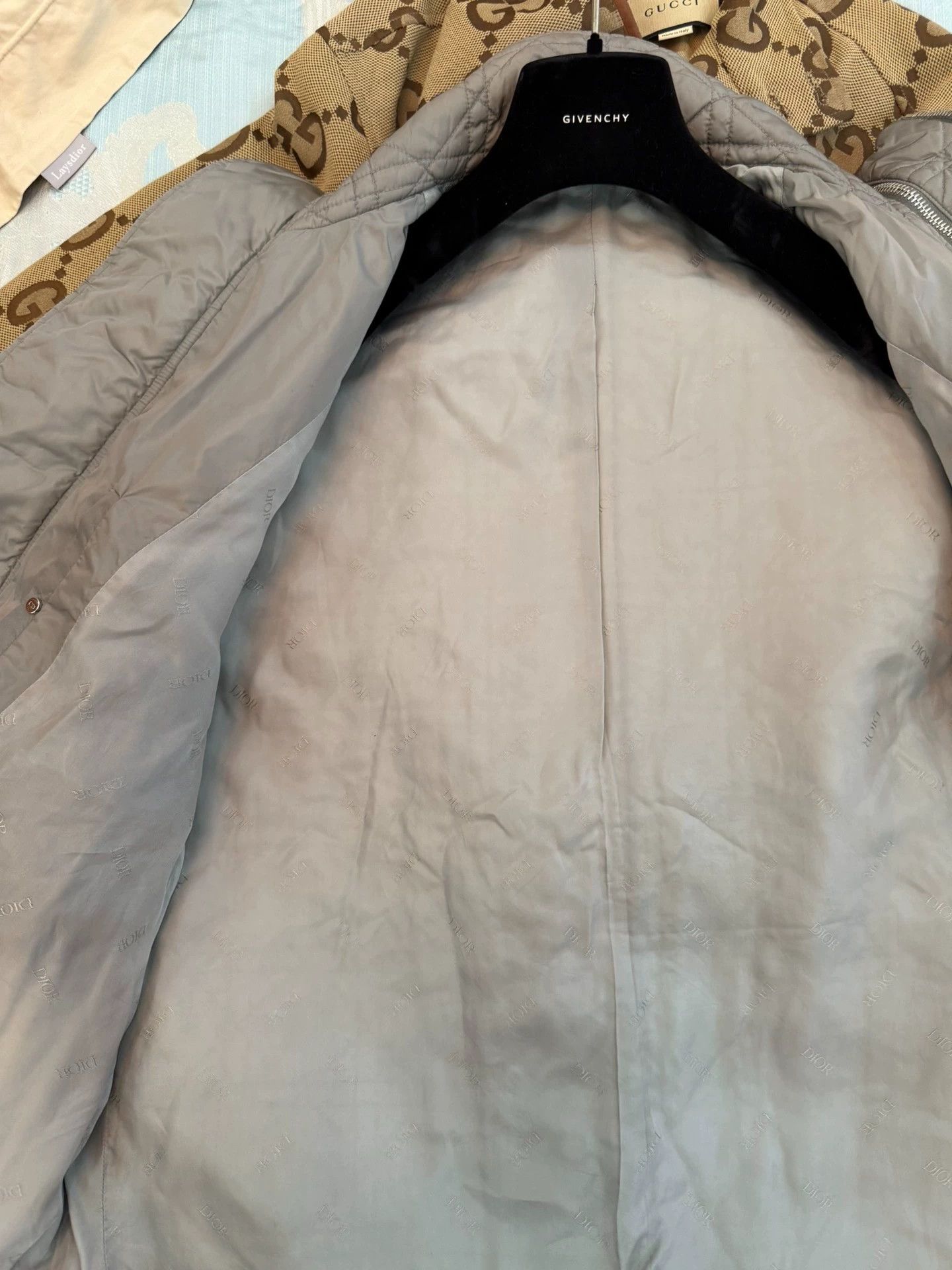 Dior DIOR Dior Check Double-Zip Padded Jacket 48 Loose Size US M / EU 48-50 / 2 - 3 Thumbnail
