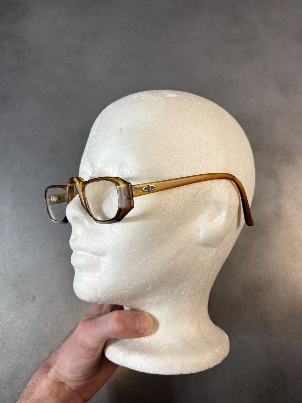 Christian Dior Monsieur 1970s Christian Dior Eyeglasses Vintage Dior Optyl Austria Size ONE SIZE - 3 Thumbnail