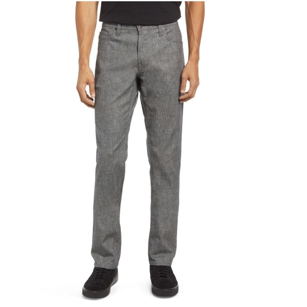 AG Adriano Goldschmied Adriano Goldschmied Tellis Slim Fit Pants Modern Gray Size US 36 / EU 52 - 1 Thumbnail